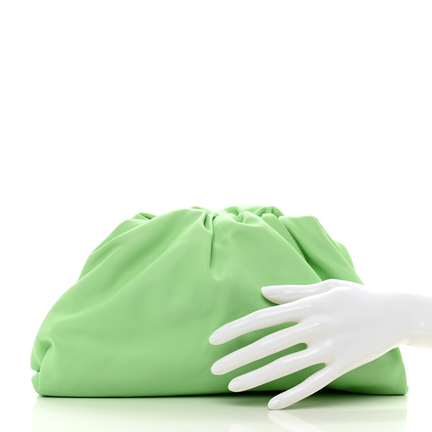 Calfskin Teen Pouch Wasabi