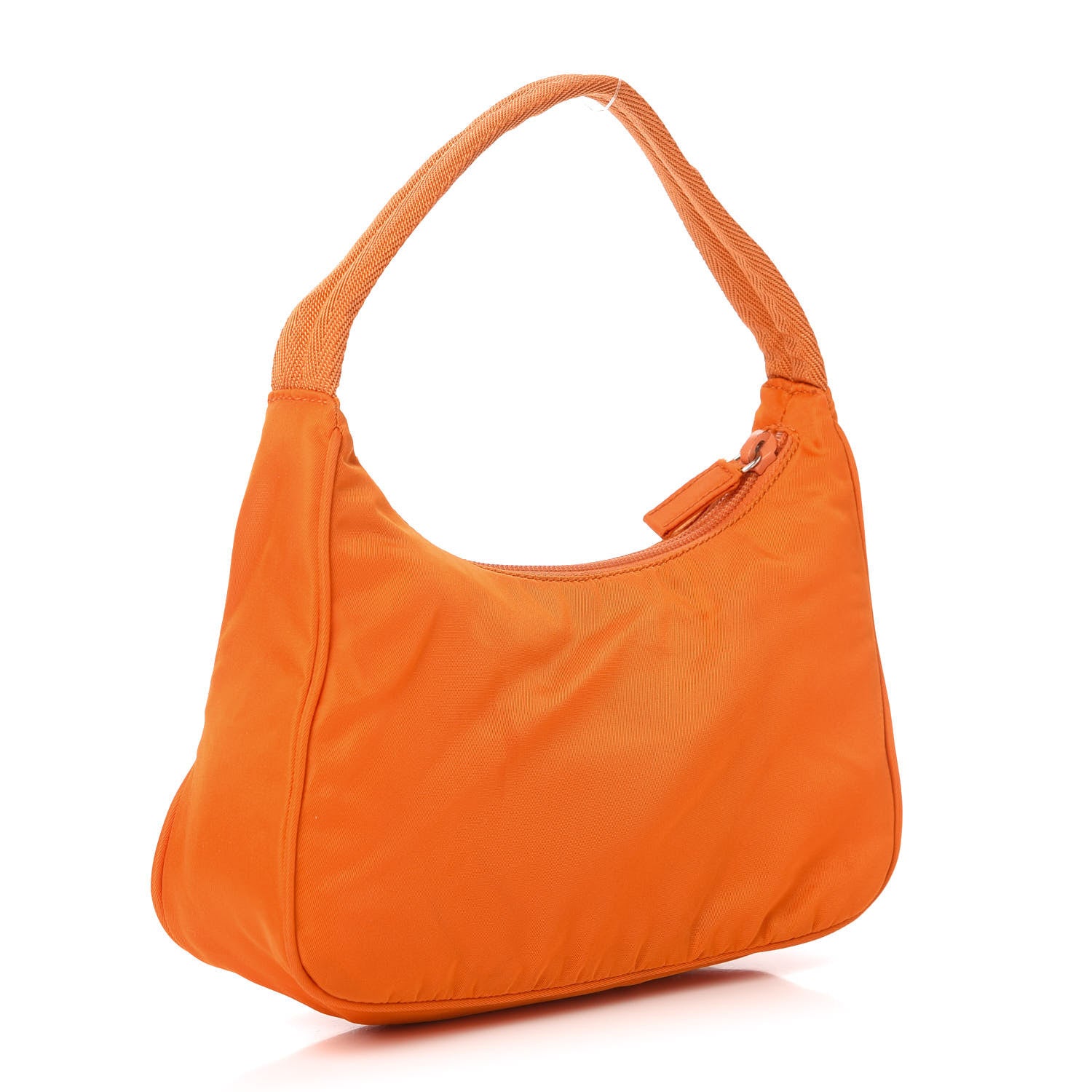 Prada Tessuto Nylon Sport Shoulder Bag Orange 3 of 10