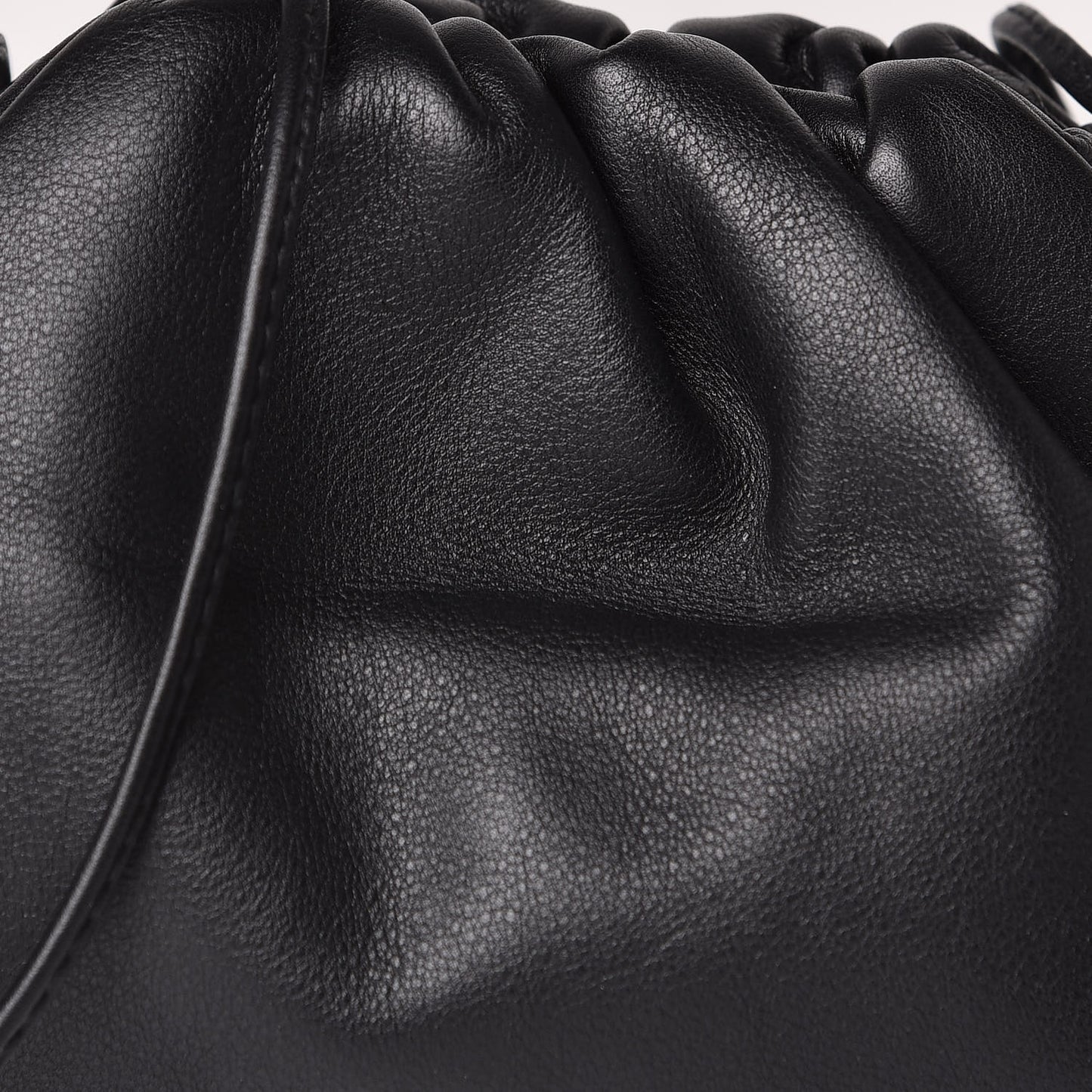 Butter Calfskin The Mini Pouch Black