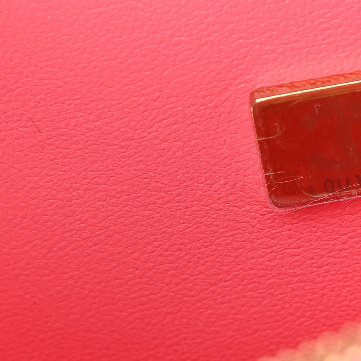 Lambskin Quilted CC In Love Heart Bag Pink