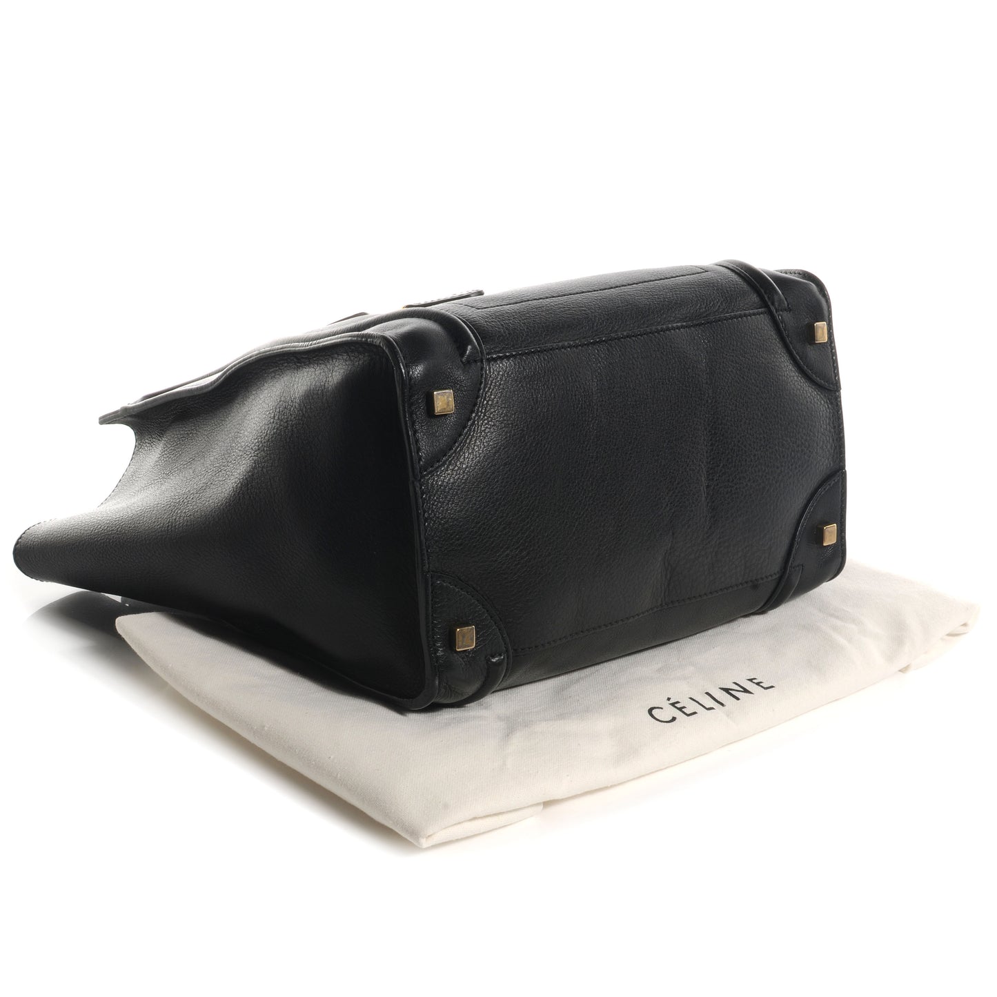 Smooth Calfskin Mini Luggage Black