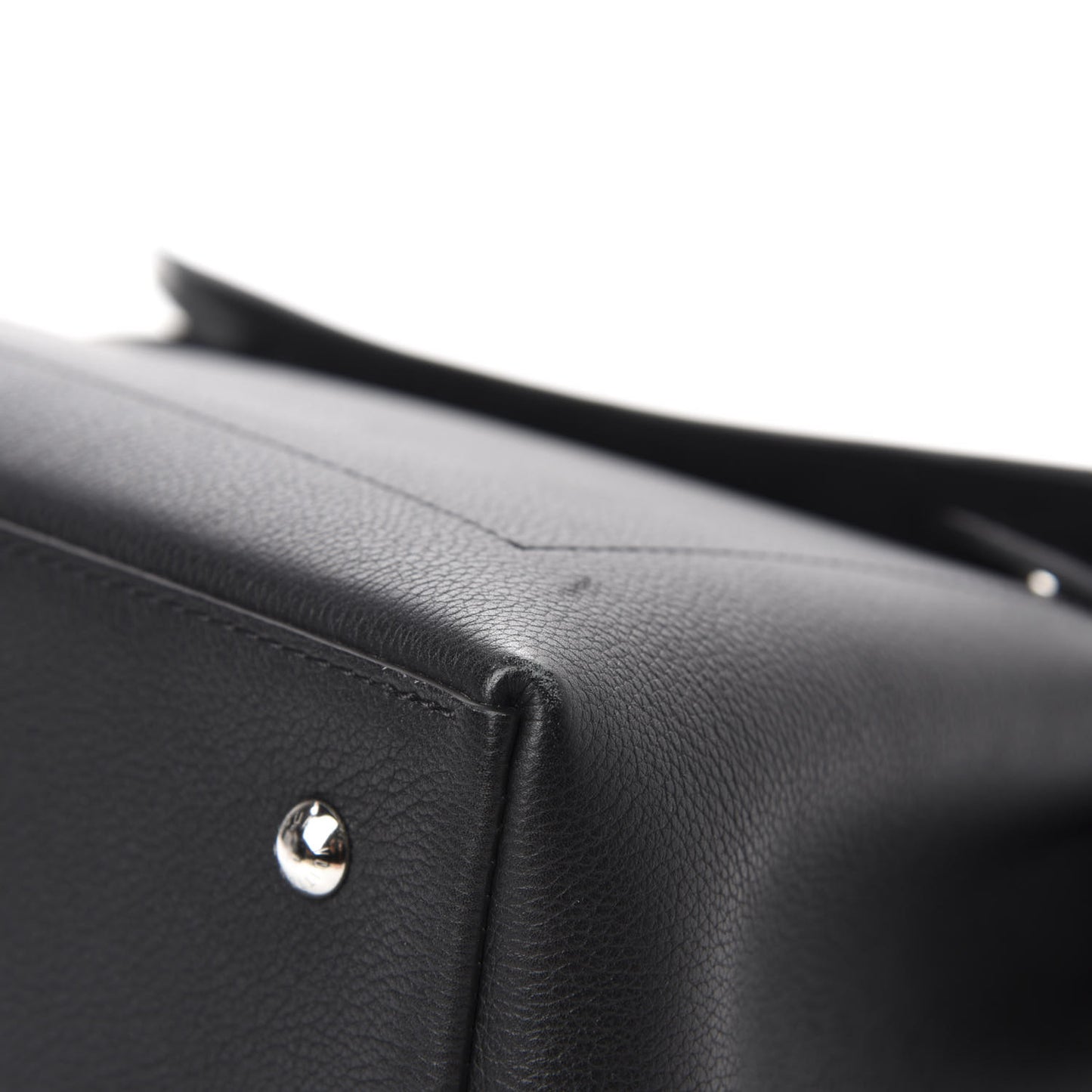 Soft Calfskin Lockme Ever Black