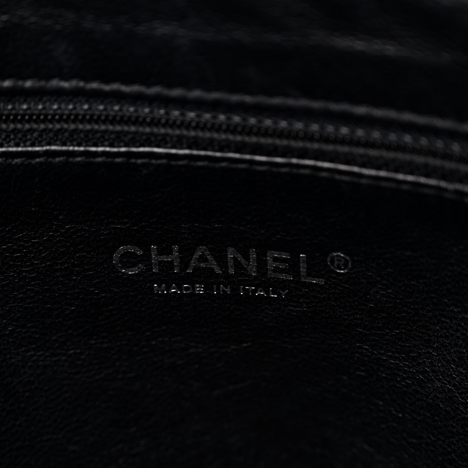 Chanel Glazed Calfskin East West Modern Chain Tote Black 6 of 9