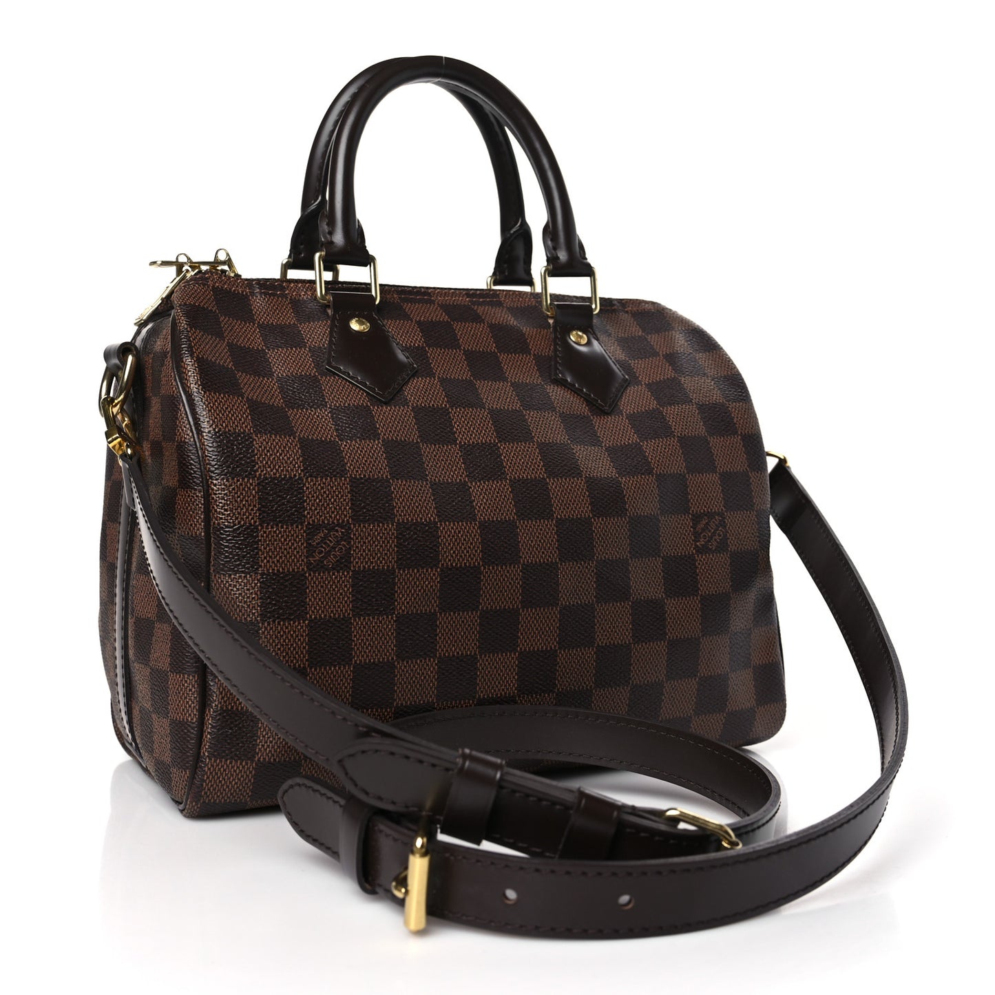 Damier Ebene Speedy Bandouliere 25
