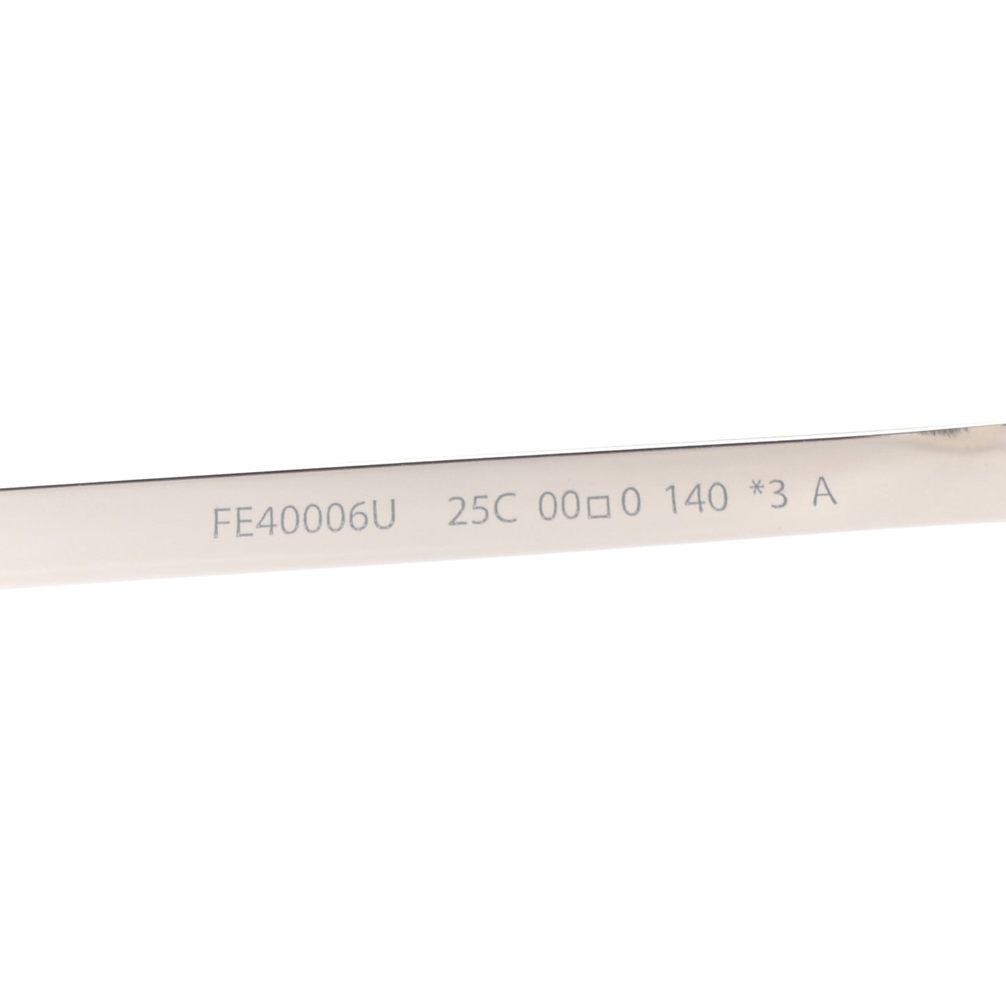 Acetate FF Aviator Sunglasses FE40006U Black Blue