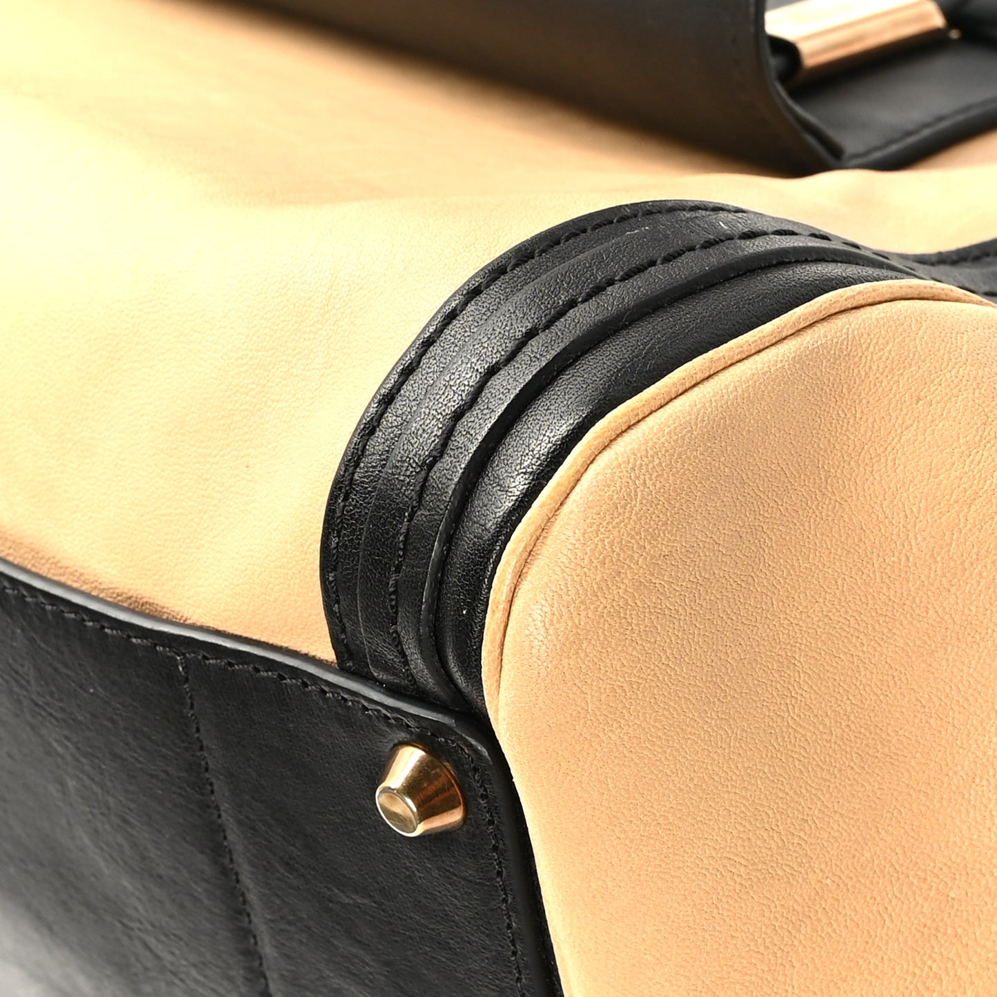Calfskin Alice Satchel Biscotti Beige
