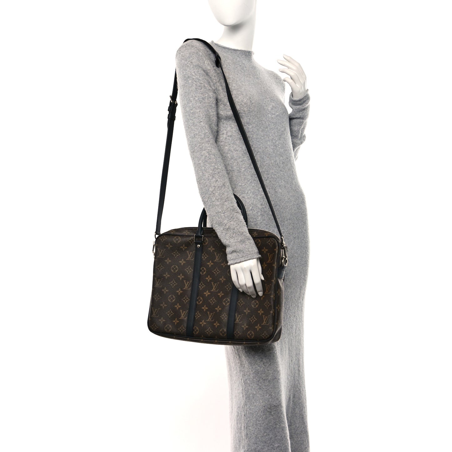 Monogram Macassar Porte-Documents Voyage PM