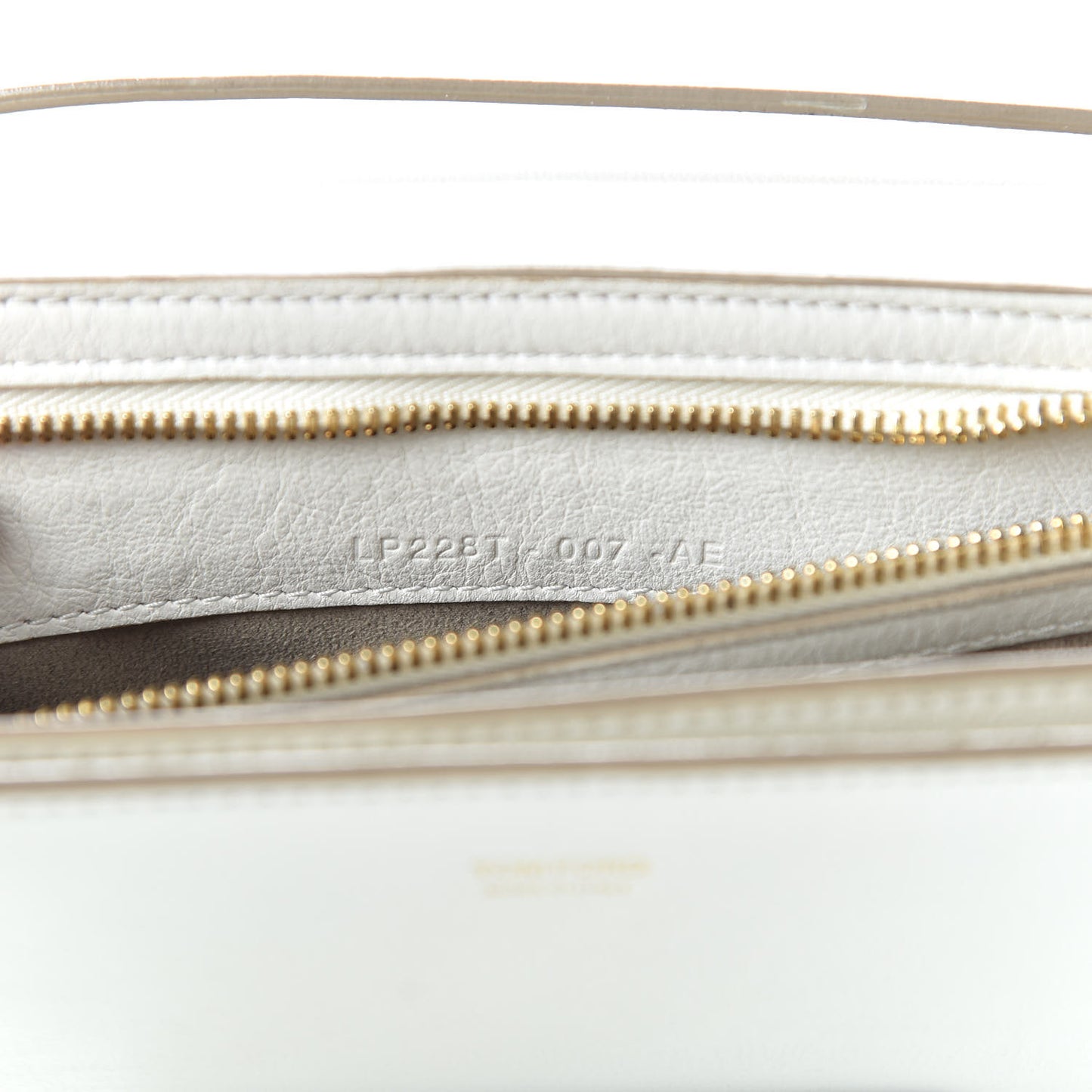 Calfskin Natalia Bag Chalk