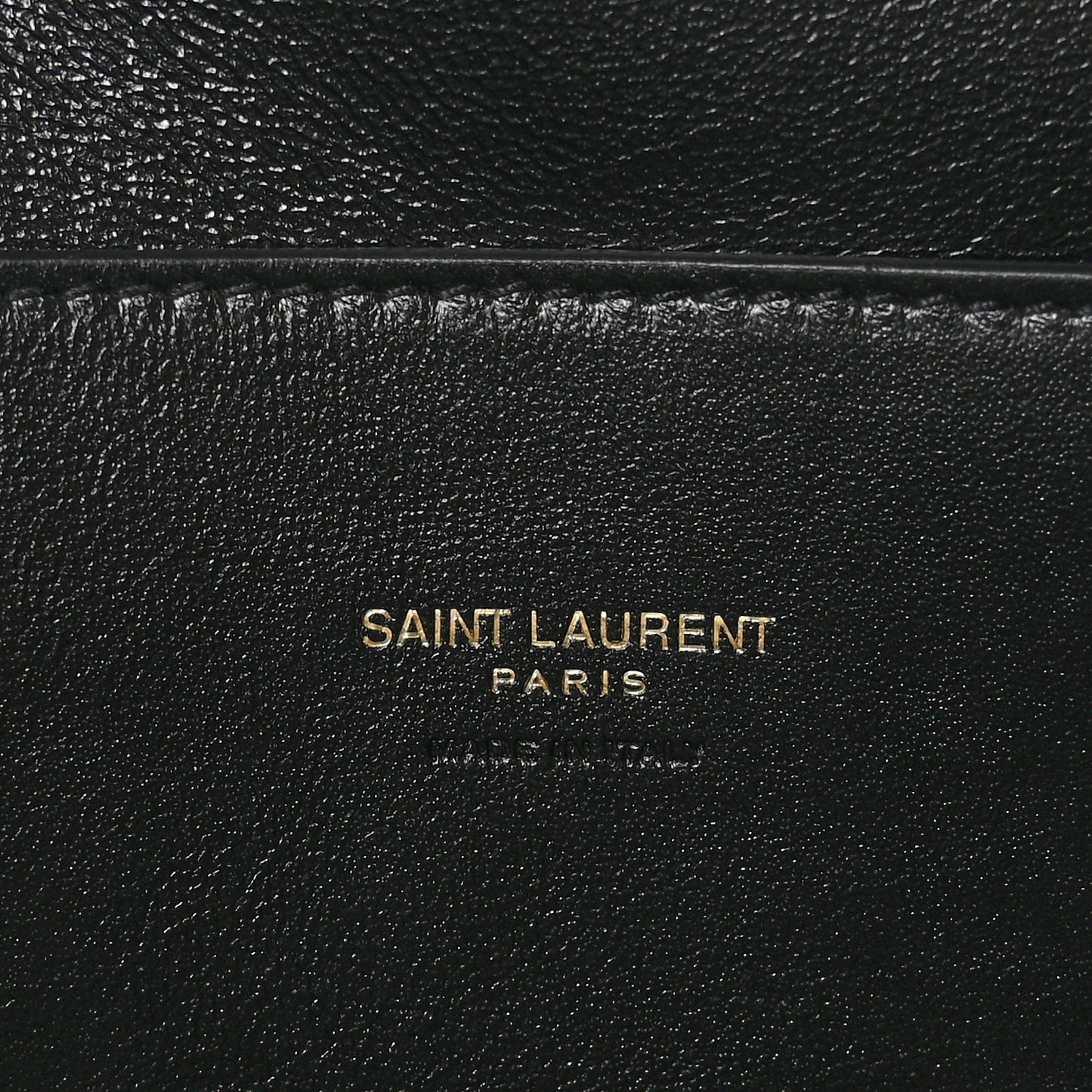 Smooth Calfskin Suede Small Reversible Monogram Kate Satchel Black