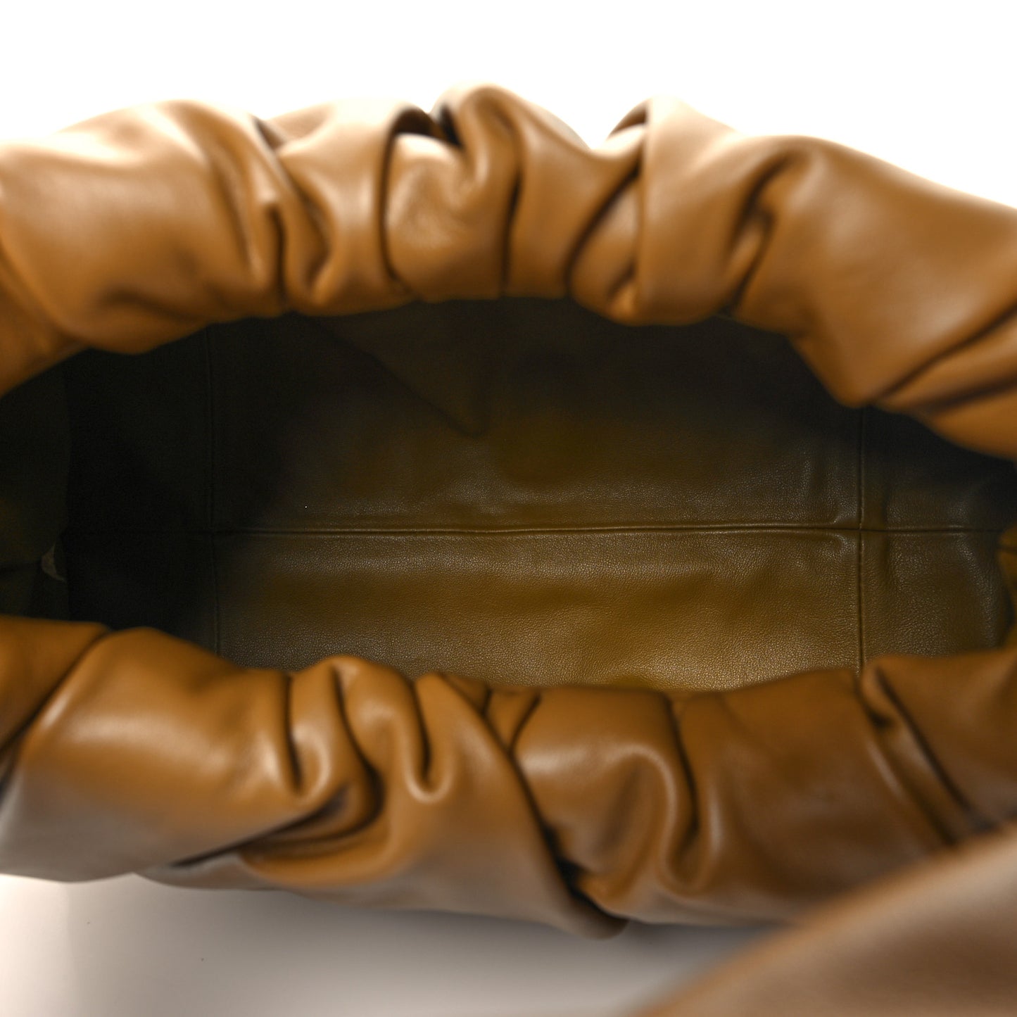 Smooth Butter Calfskin Small The Shoulder Pouch Moutarde