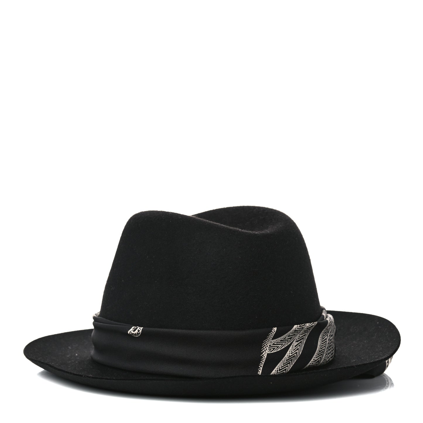 Feutre Silk Zouaves et Dragons Finesse Dahlia Hat Black