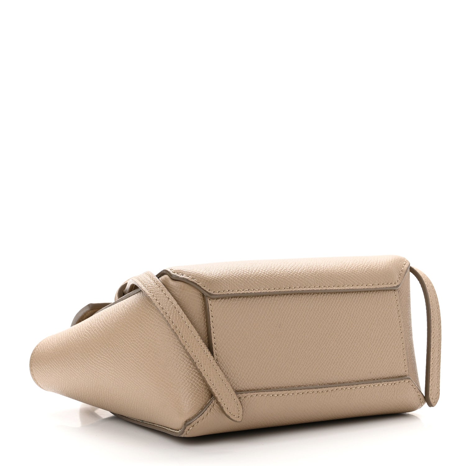 Celine Grained Calfskin Pico Belt Bag Light Taupe 4 of 8