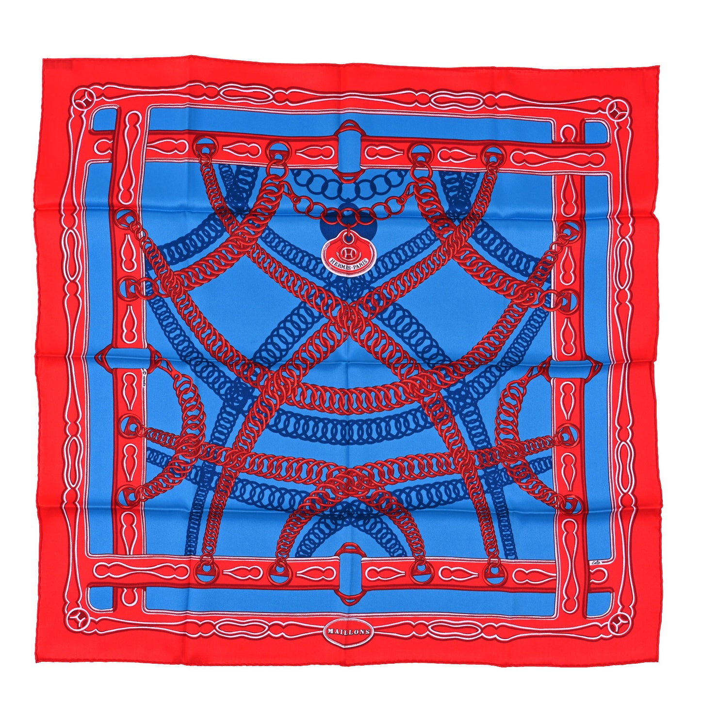 Silk Maillons Scarf 70
