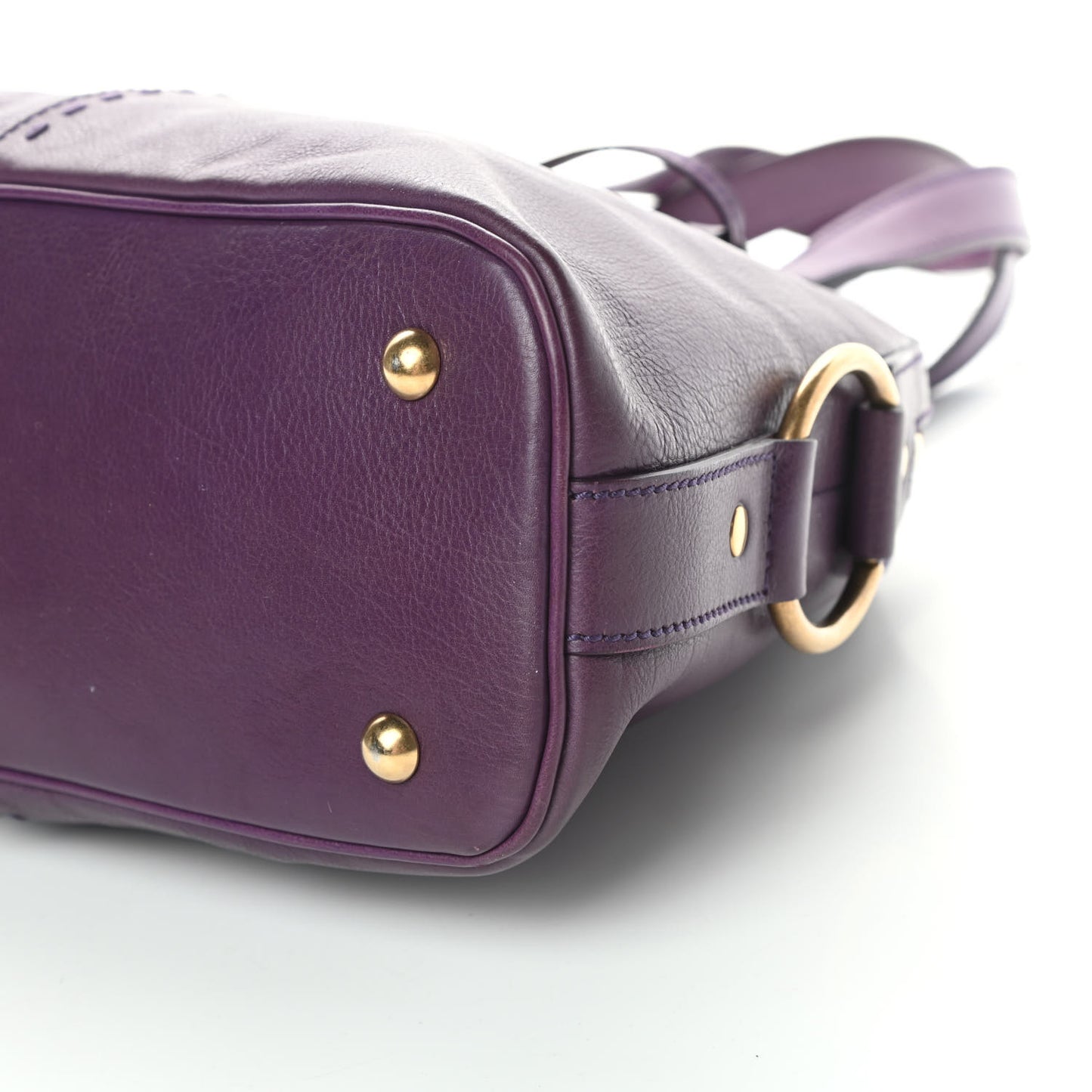 Calfskin Medium Muse Purple
