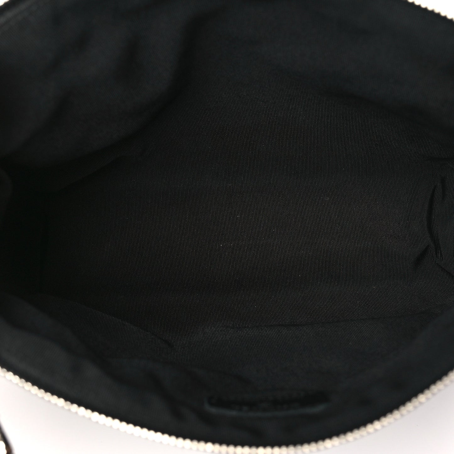 Lambskin Quilted Cosmetic Case Black