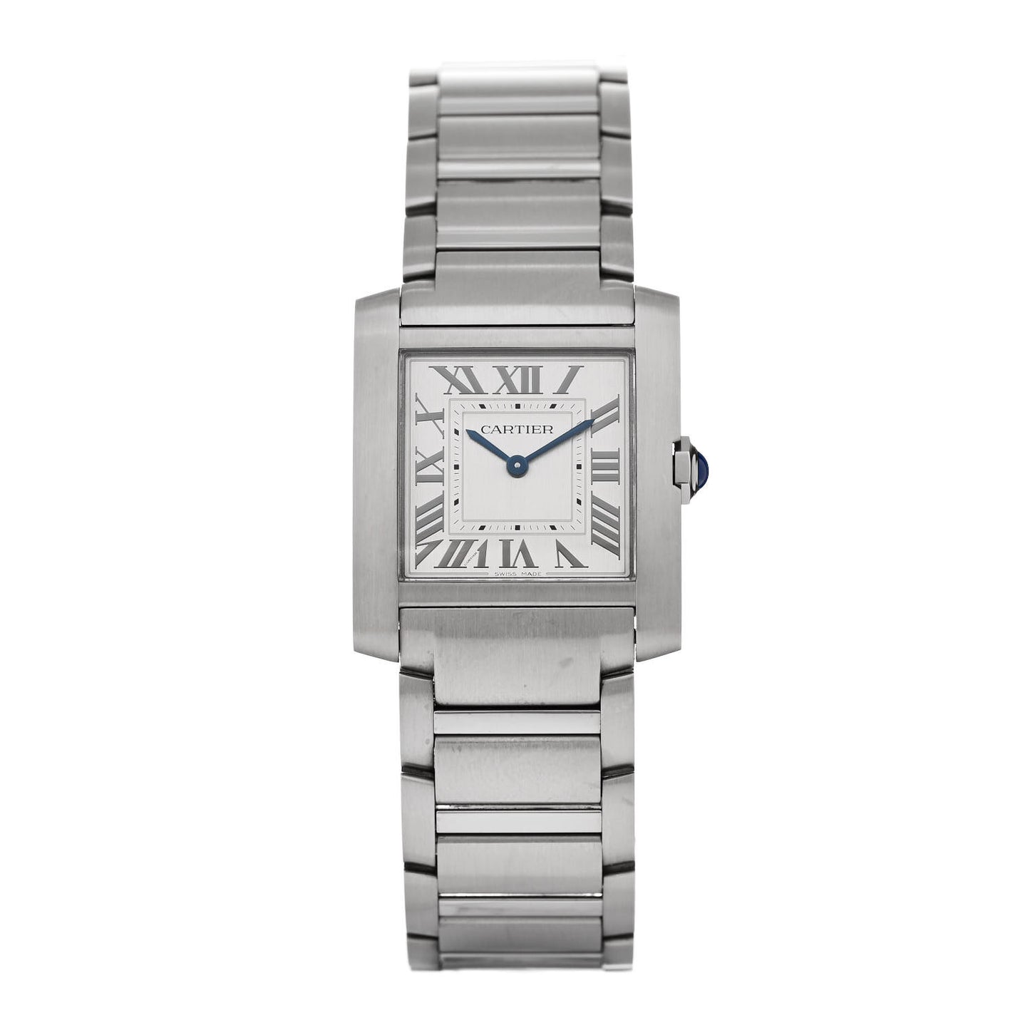 Stainless Steel 27mm Tank Francaise Quartz Watch