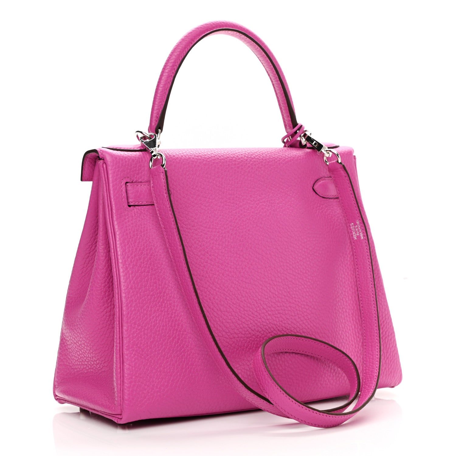 Hermes Taurillon Clemence Kelly Retourne 28 Magnolia 3 of 10