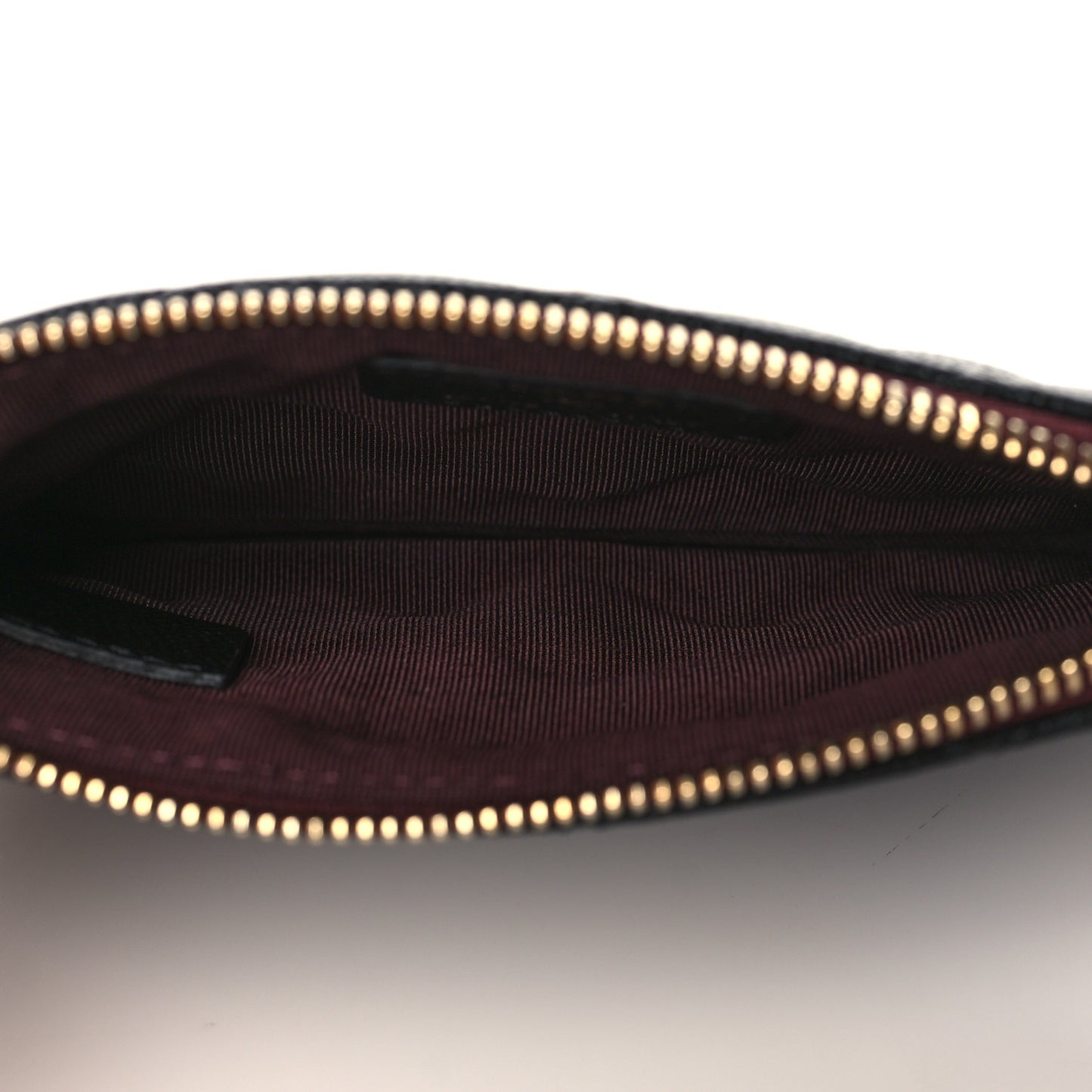 Caviar Quilted Small Cosmetic Case Black