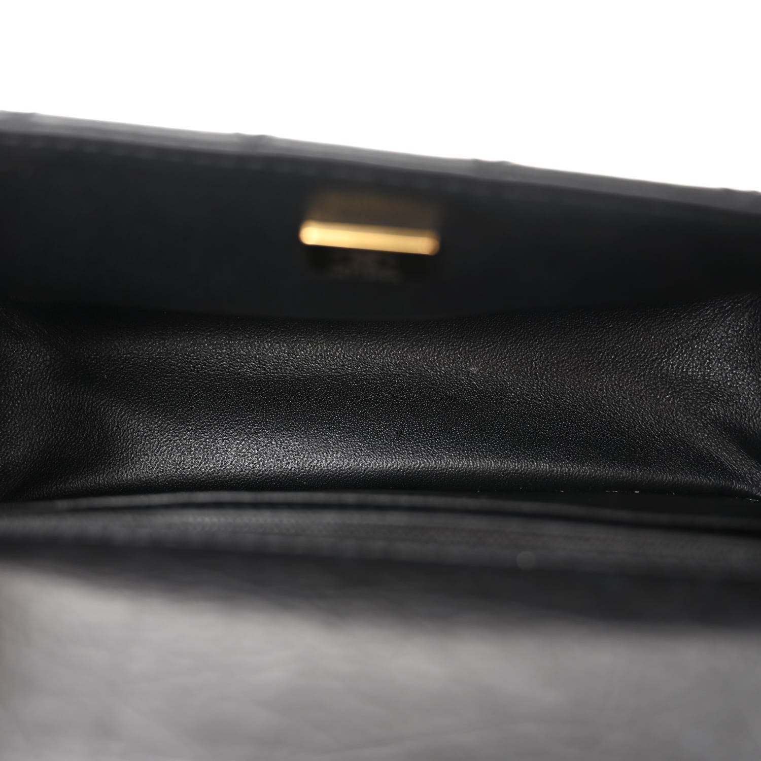 Chanel Aged Calfskin Quilted 2.55 Reissue Mini Flap Black 5 of 14