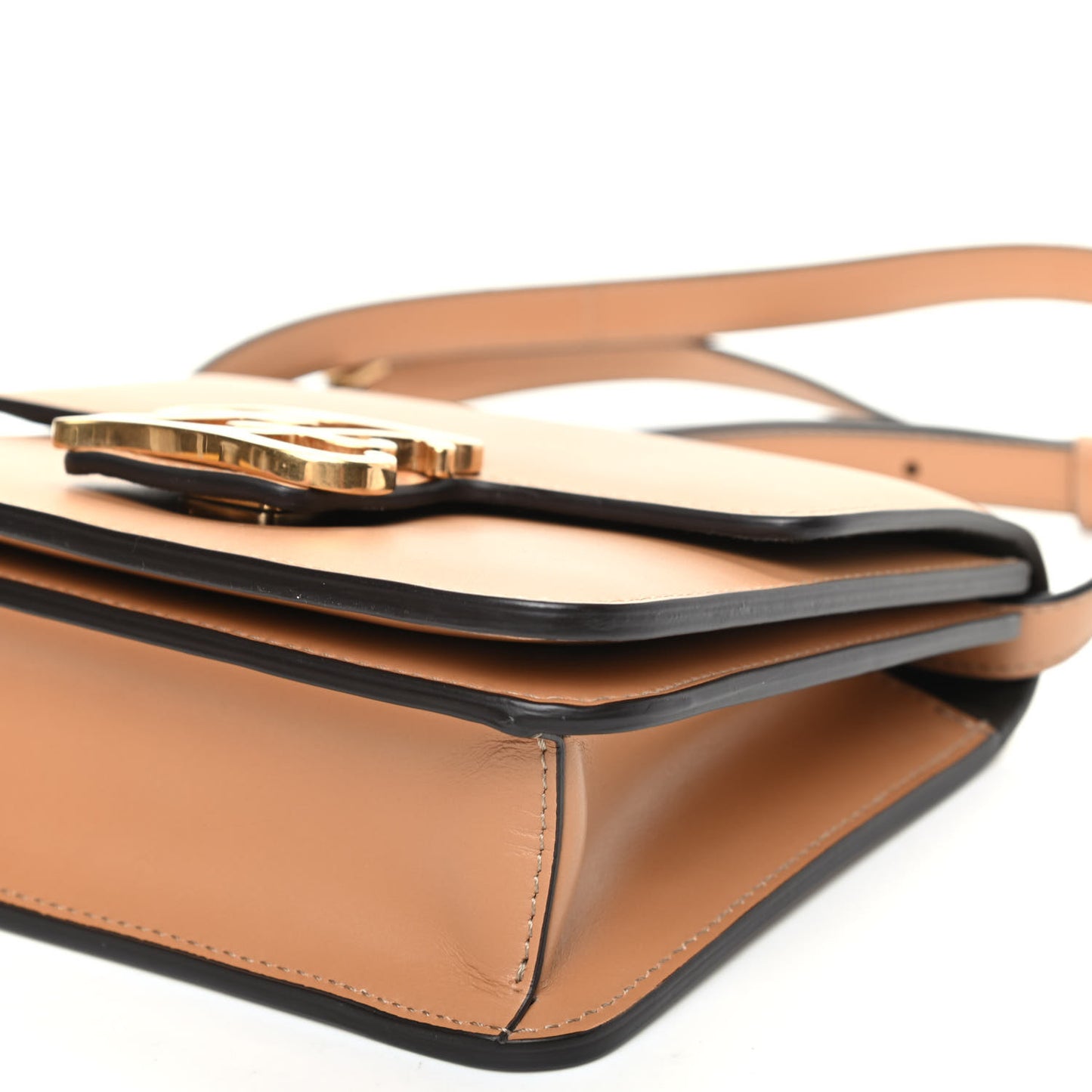 Vitello King Karligraphy Crossbody Bag Biscuit
