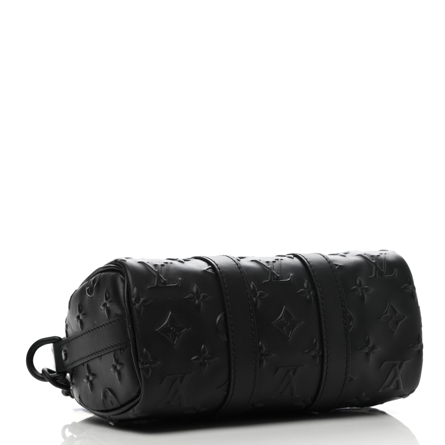 Louis Vuitton Monogram Seal Keepall XS Black 4 of 11