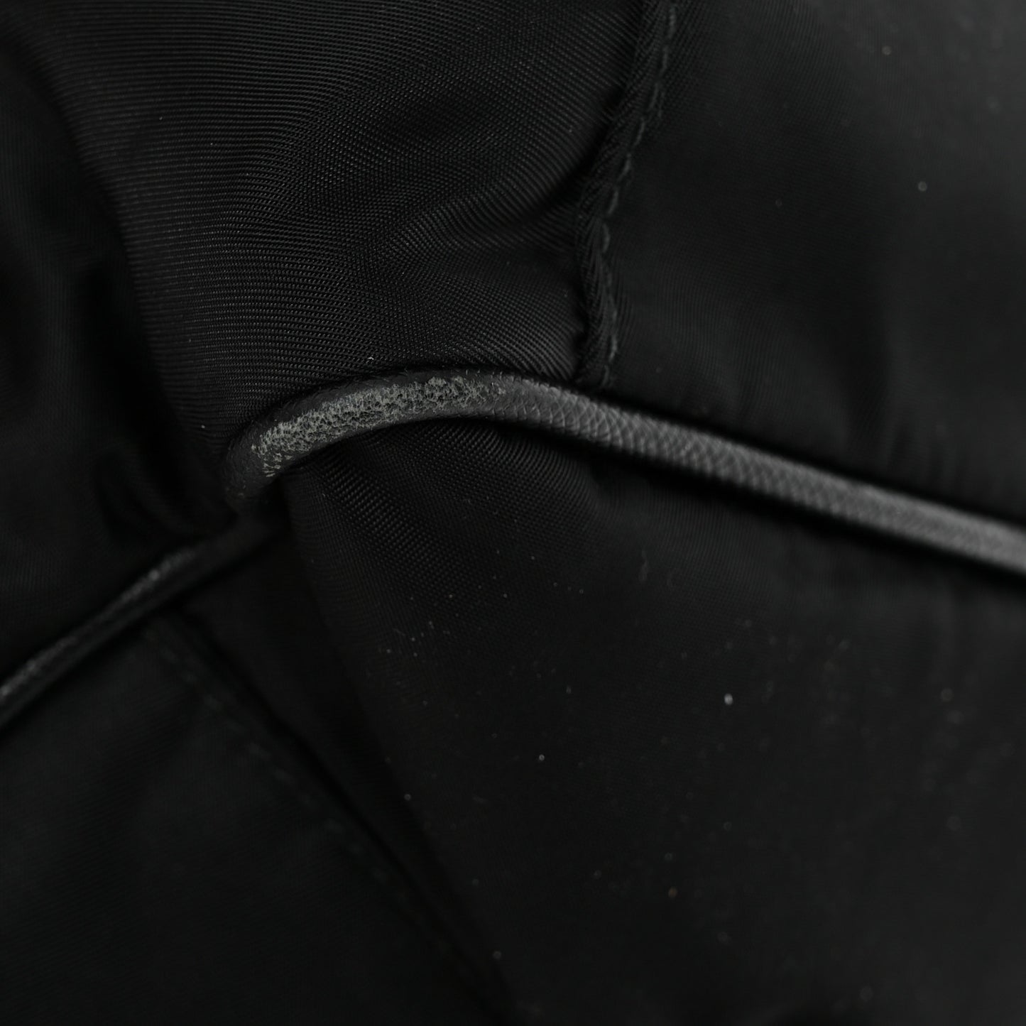 Tessuto Nylon Saffiano Briefcase Black