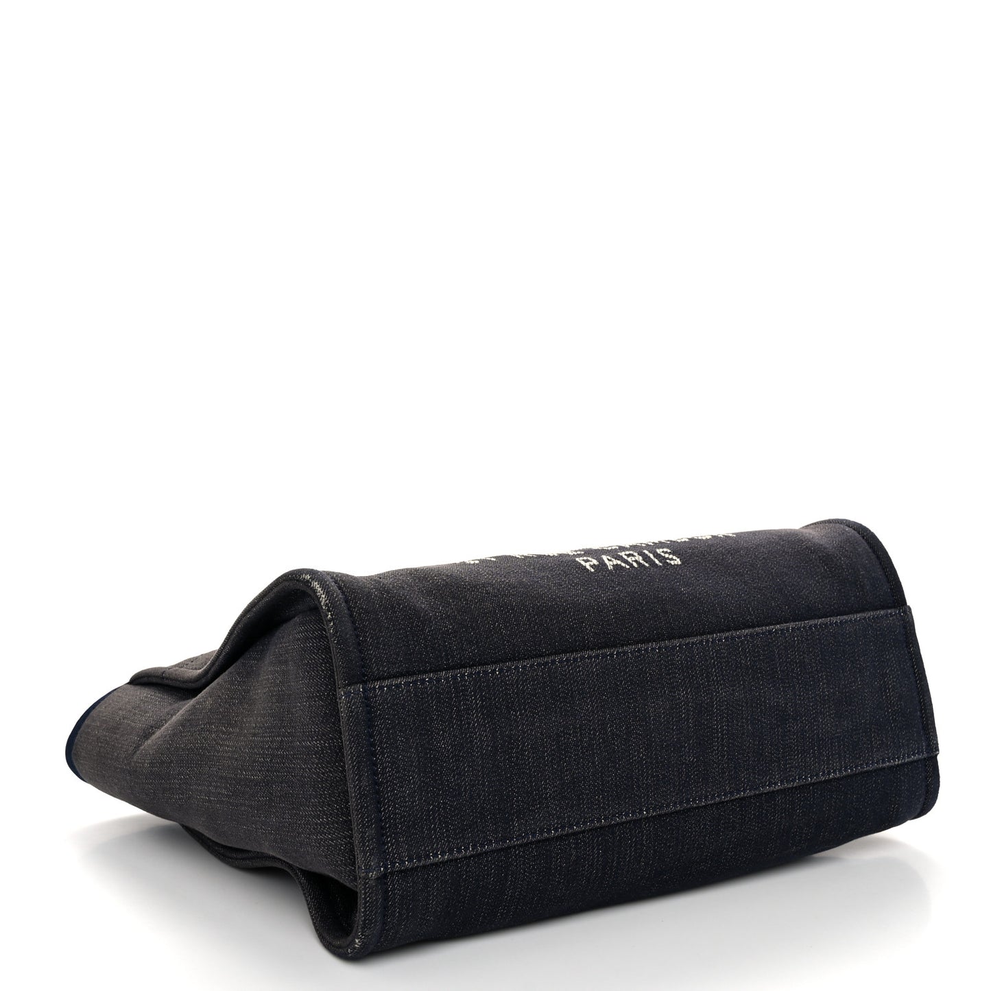 Denim Small Deauville Tote Dark Blue