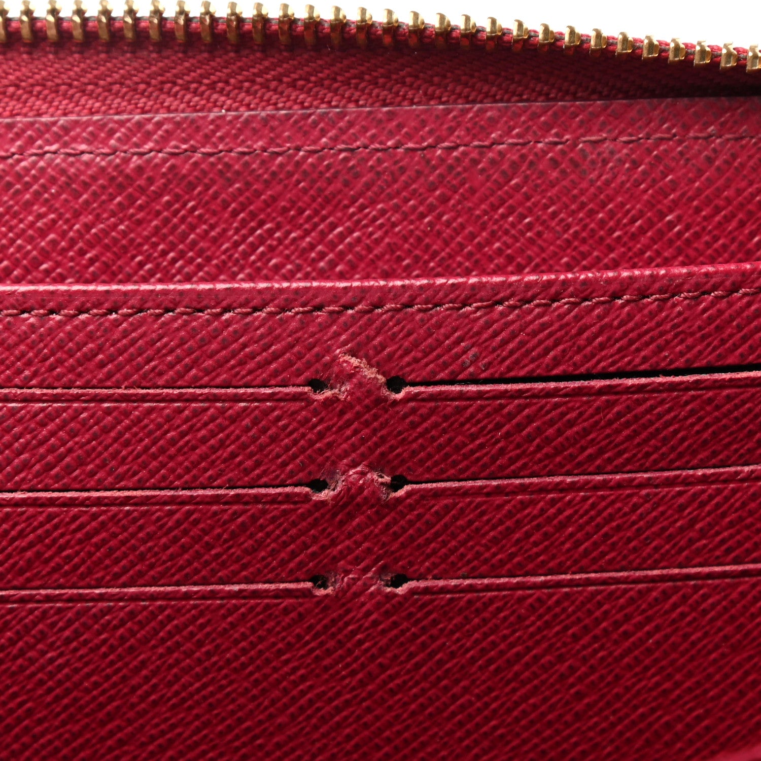 Louis Vuitton Monogram Zippy Wallet Fuchsia 5 of 5