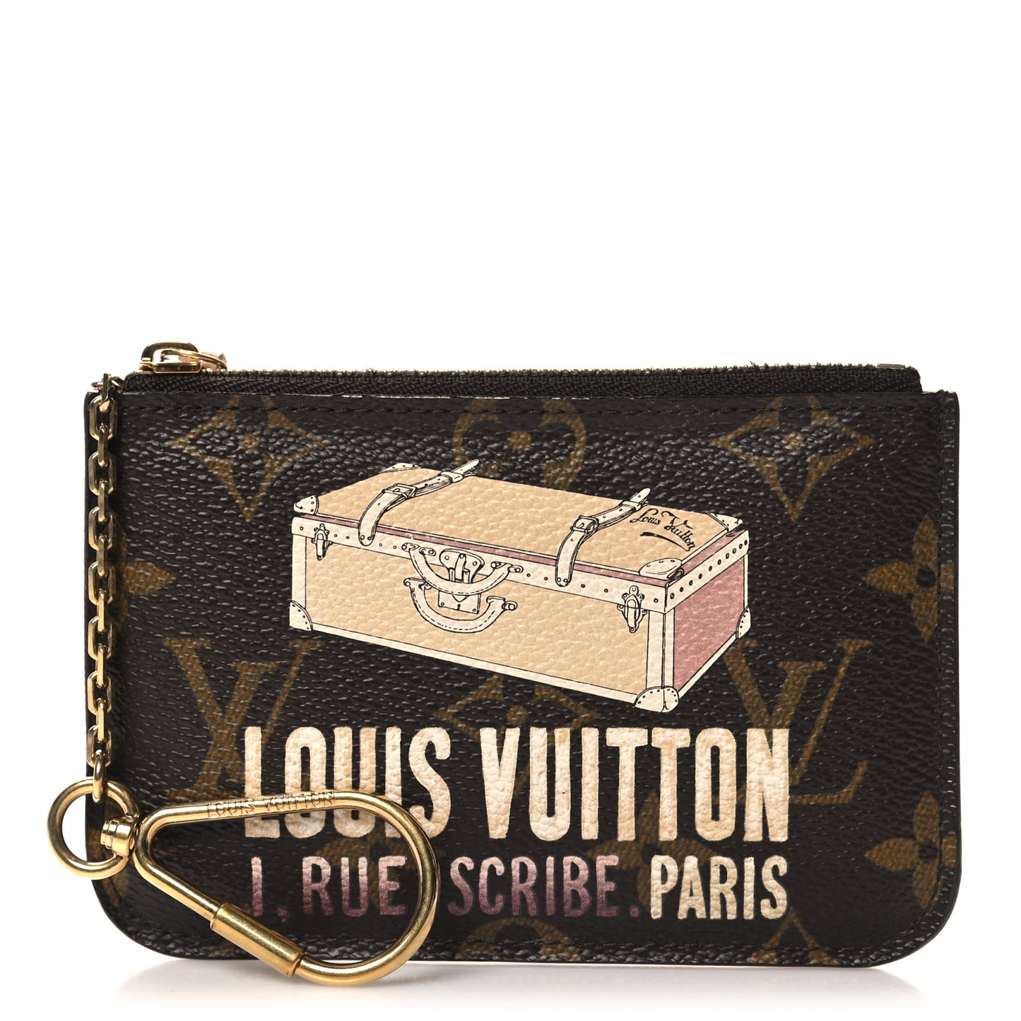 Monogram Affiche Key Pouch