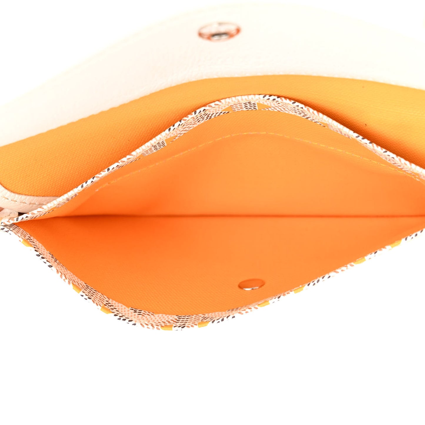 Goyardine Saint Louis Claire Voie PM White Orange