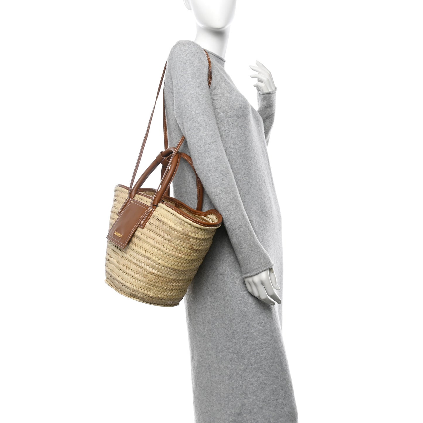 Raffia Panier Soli Light Brown