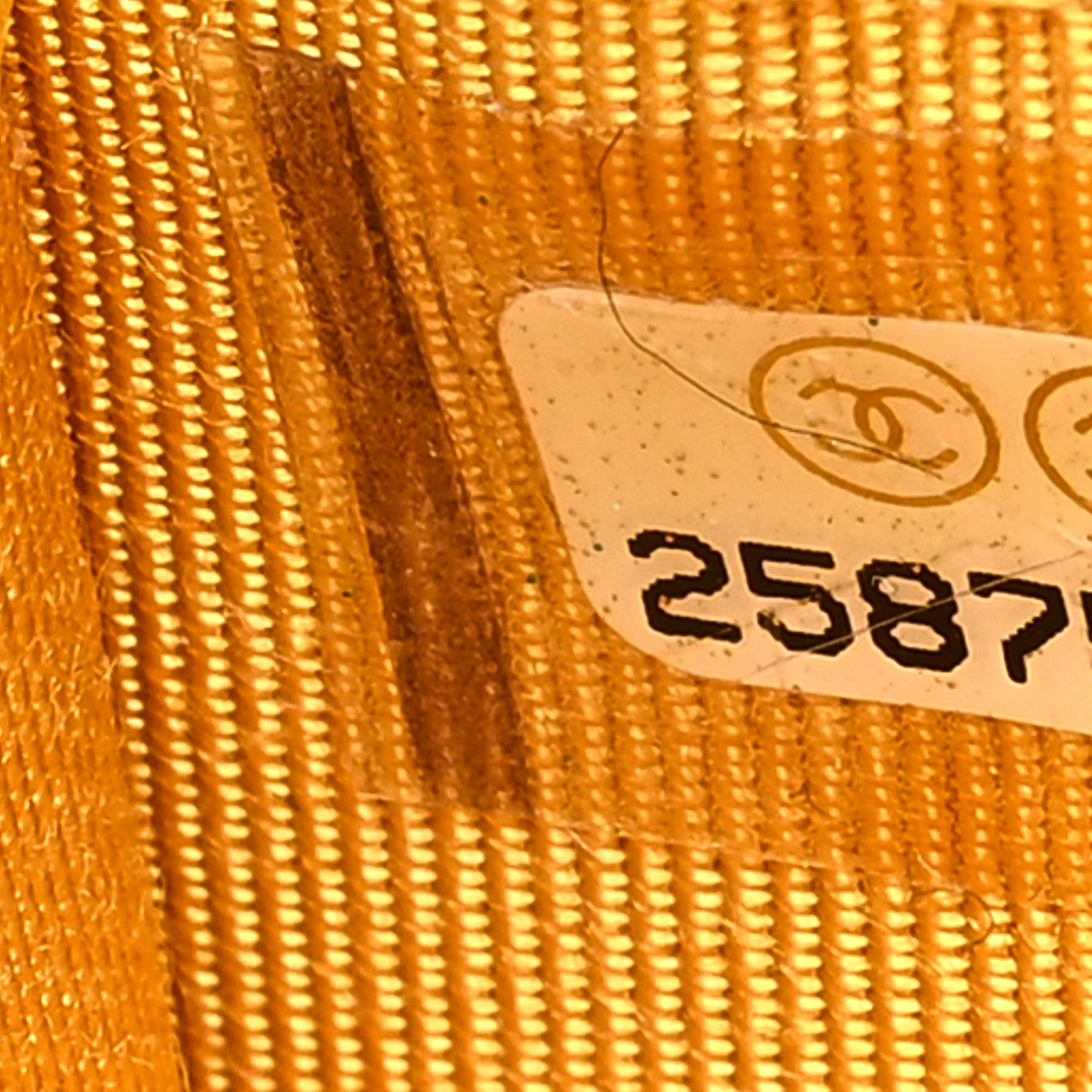 Chanel Caviar Quilted Medium Zip Around Wallet Yellow 7 of 10