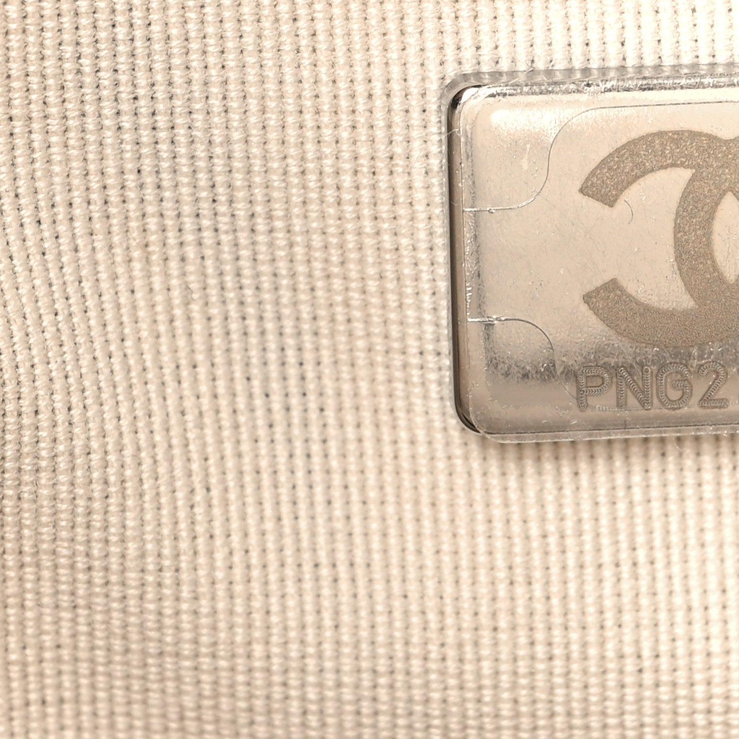 Chanel Canvas Calfskin Striped Medium Deauville Tote White Black 8 of 12