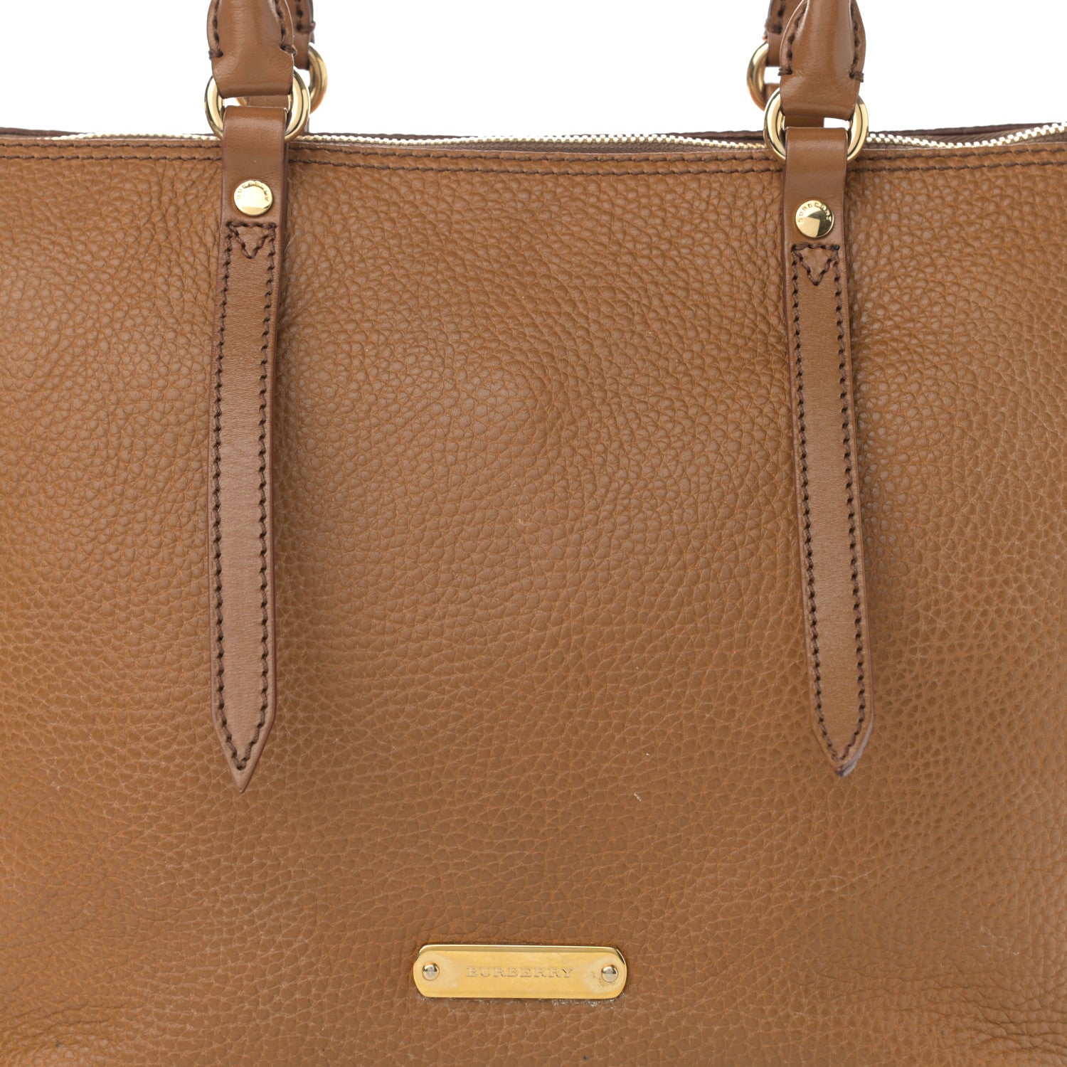 Burberry London Grainy Calfskin Small Salisbury Tote Beige 9 of 13