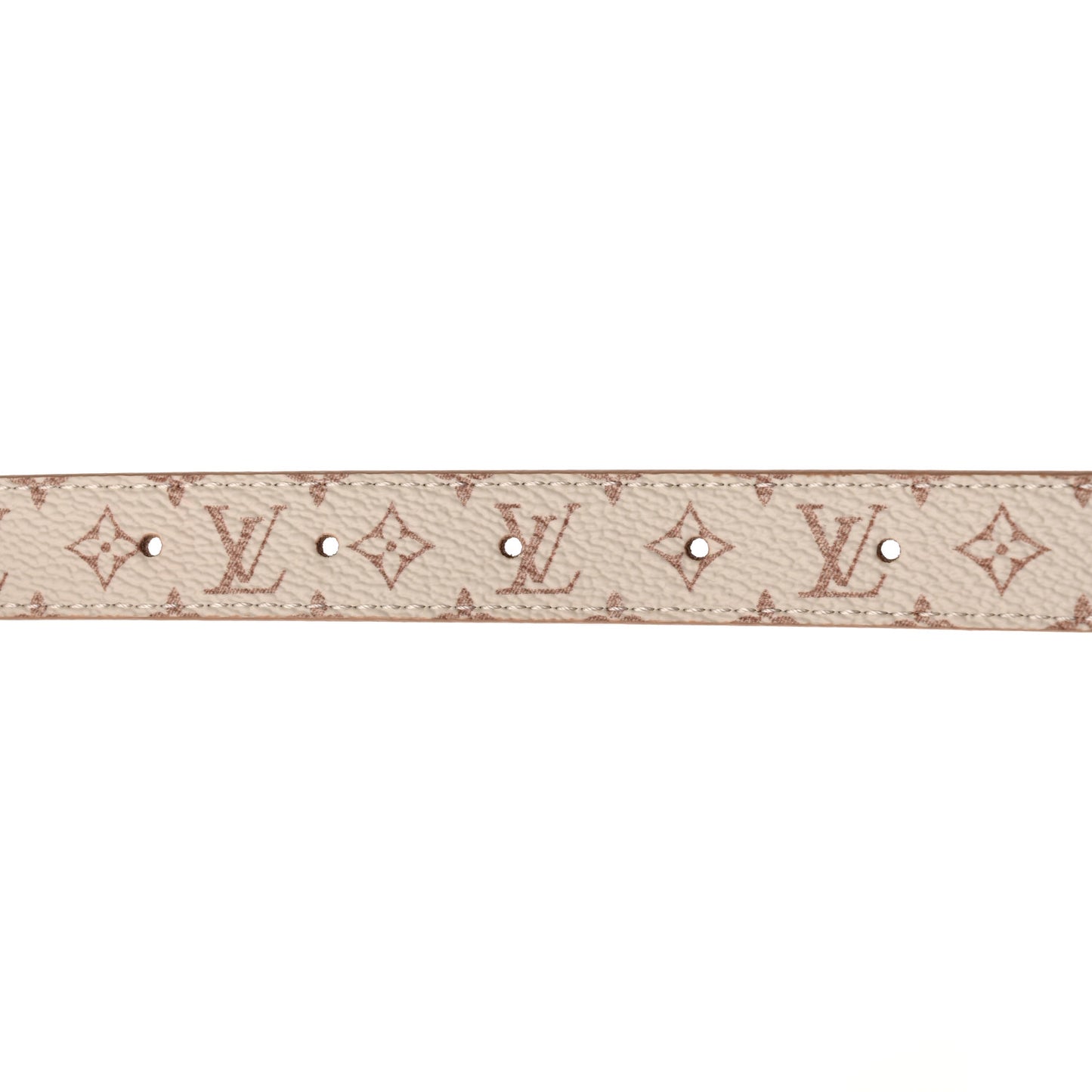 Calfskin Monogram Dune 20mm LV Iconic Reversible Belt 90 36 Sandy