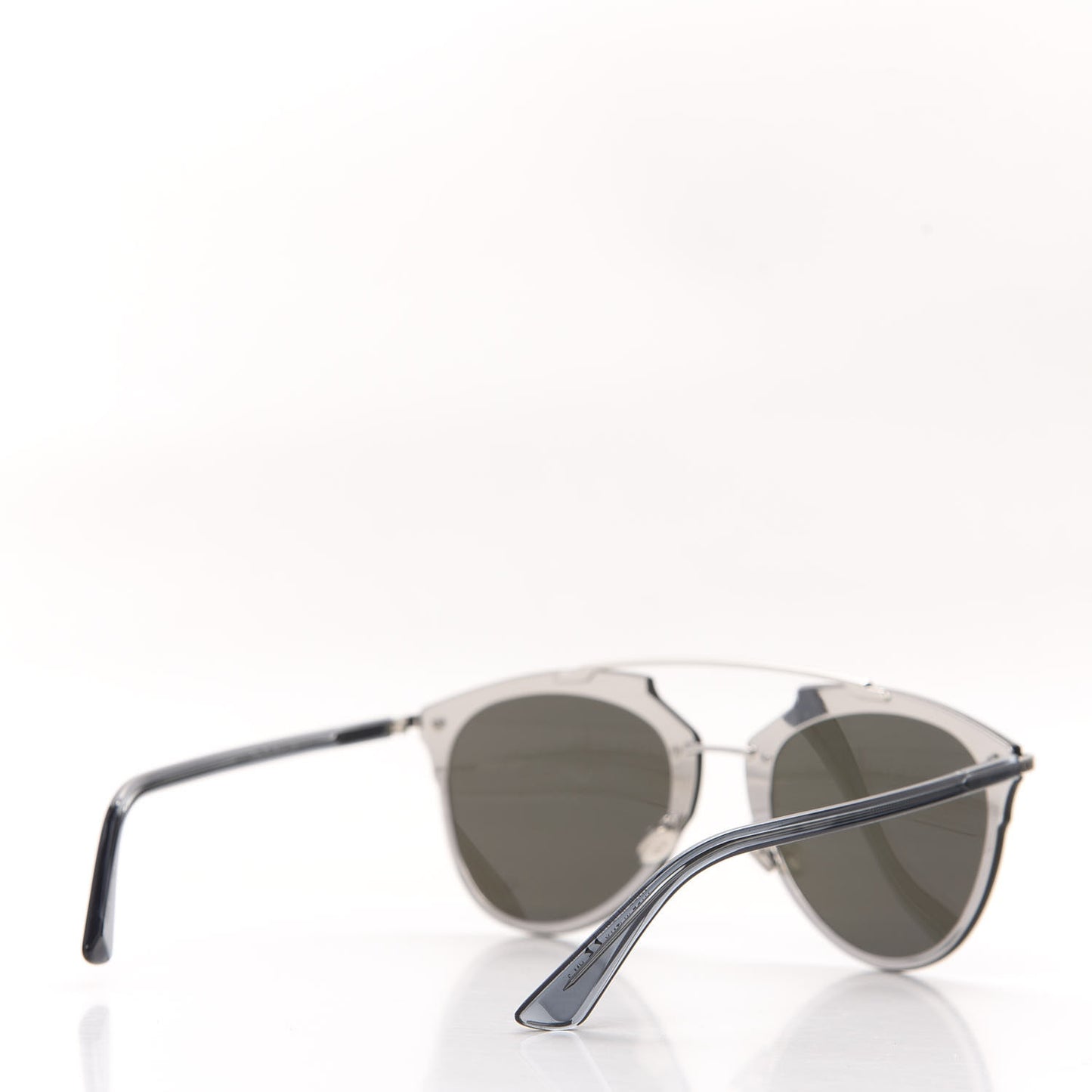Reflected Prism Sunglasses Silver