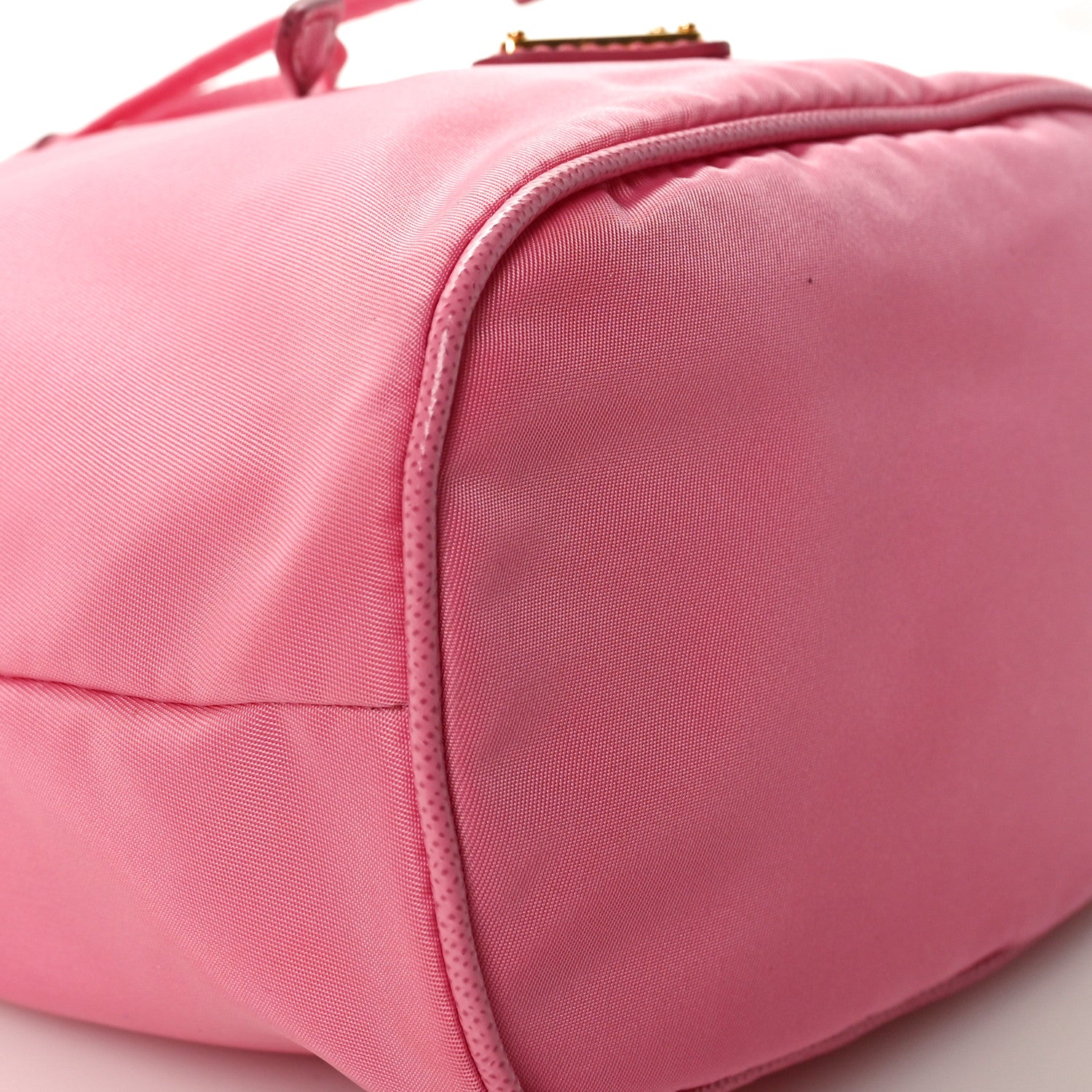 Prada Re-Nylon Saffiano Mini Re-Edition 1978 Bucket Bag Begonia 11 of 12