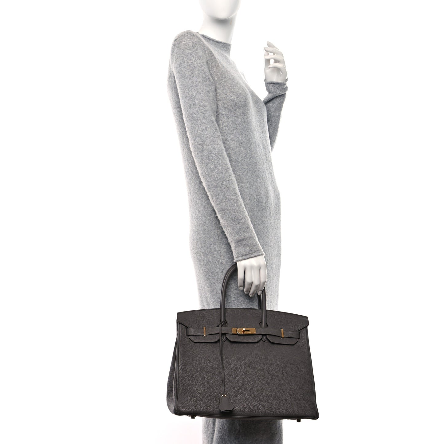 Togo Birkin 35 Etain