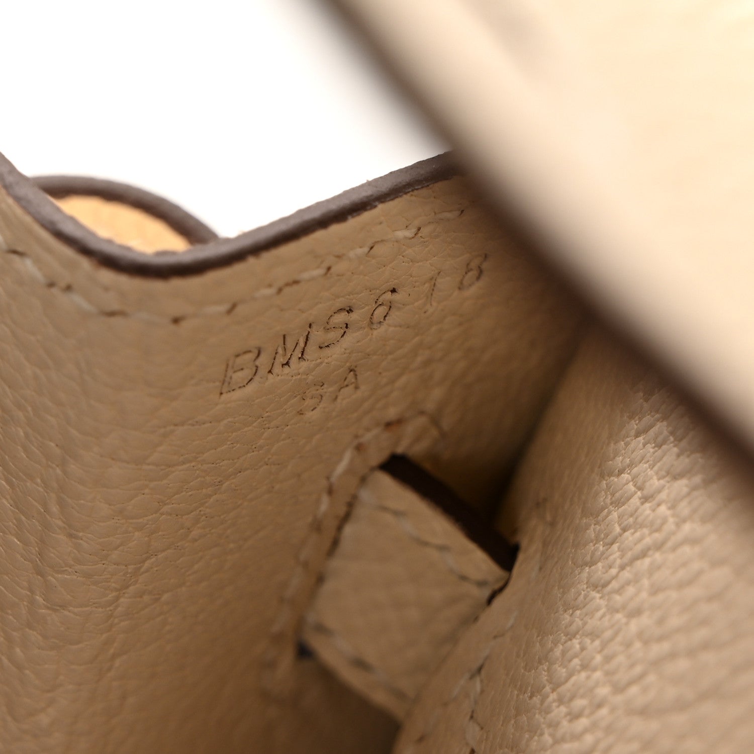 Hermes Epsom Birkin Sellier 25 Nata 7 of 11