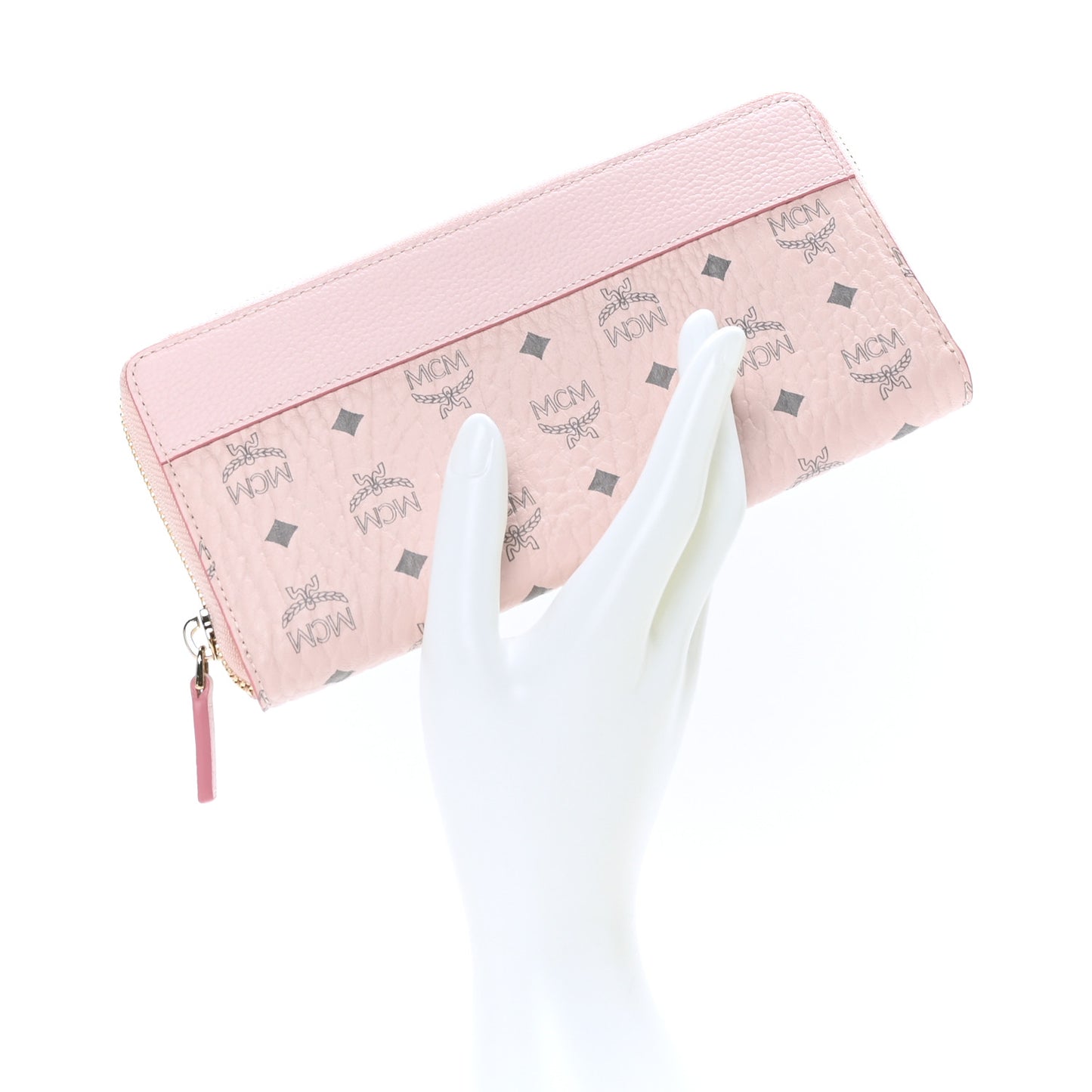 Visetos Large Zip Around Wallet Pink