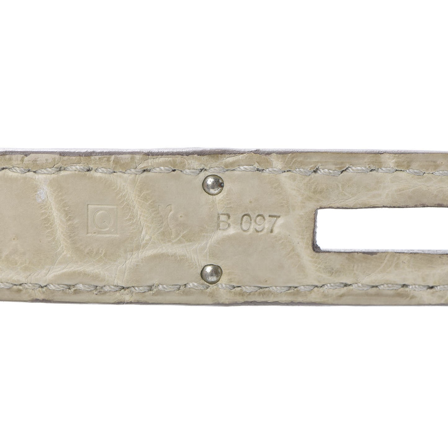 Matte Niloticus Crocodile Birkin 35 Beton