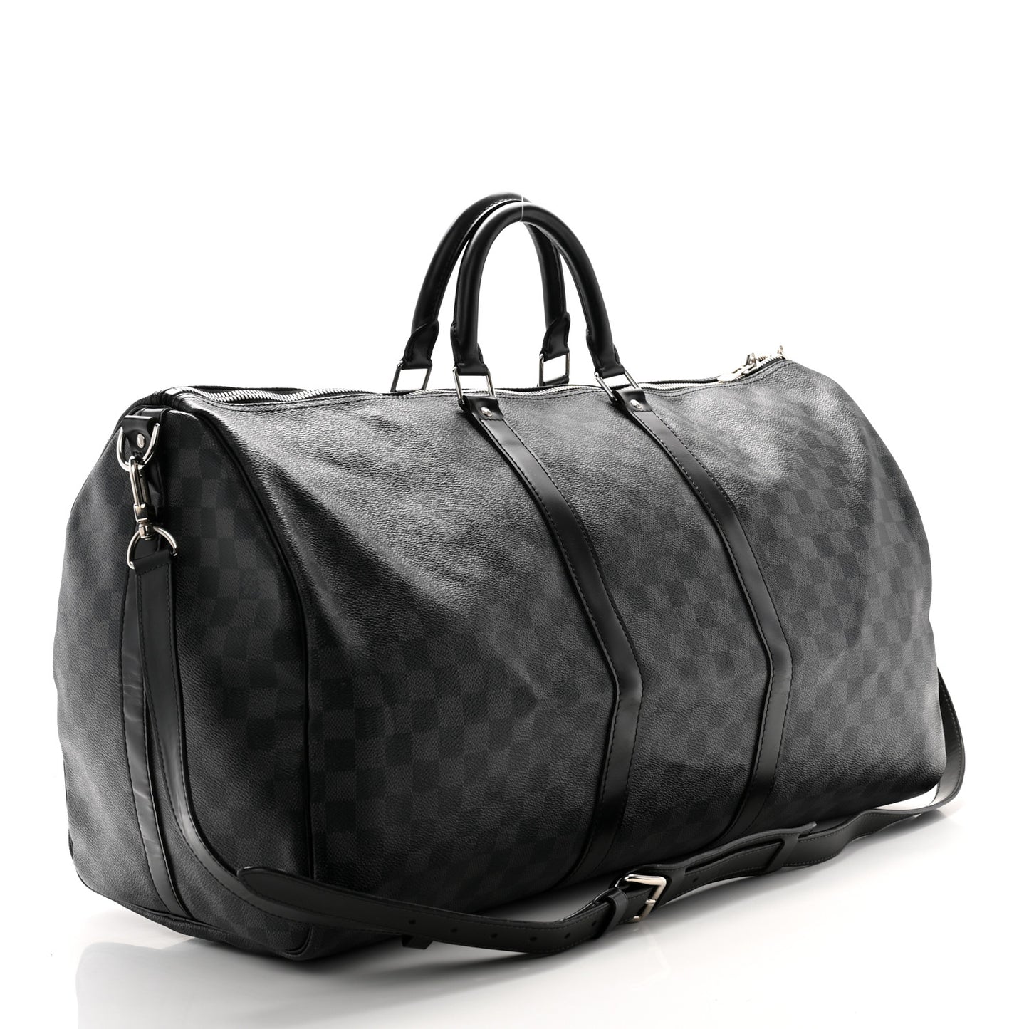 Damier Graphite Keepall Bandouliere 55