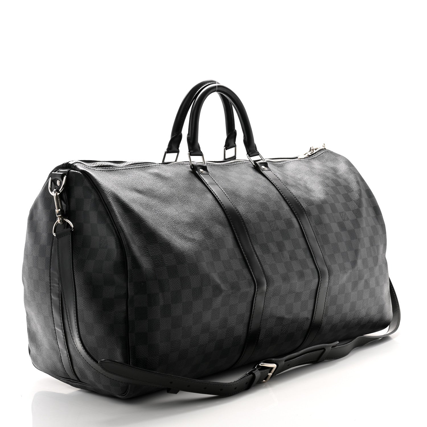 Louis Vuitton Damier Graphite Keepall Bandouliere 55 2 of 11