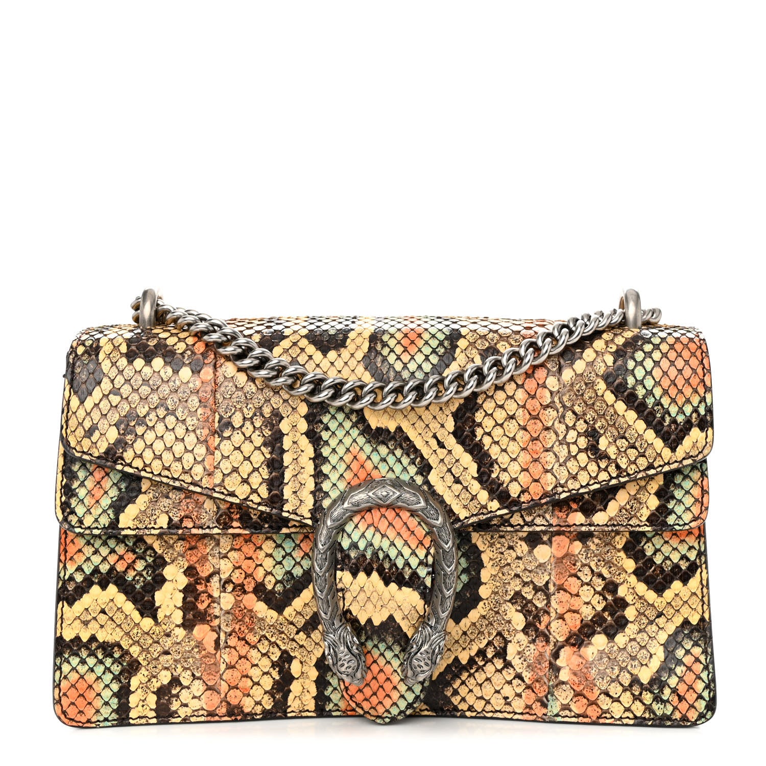 Gucci Snakeskin Small Dionysus Shoulder Bag Multicolor 1 of 13