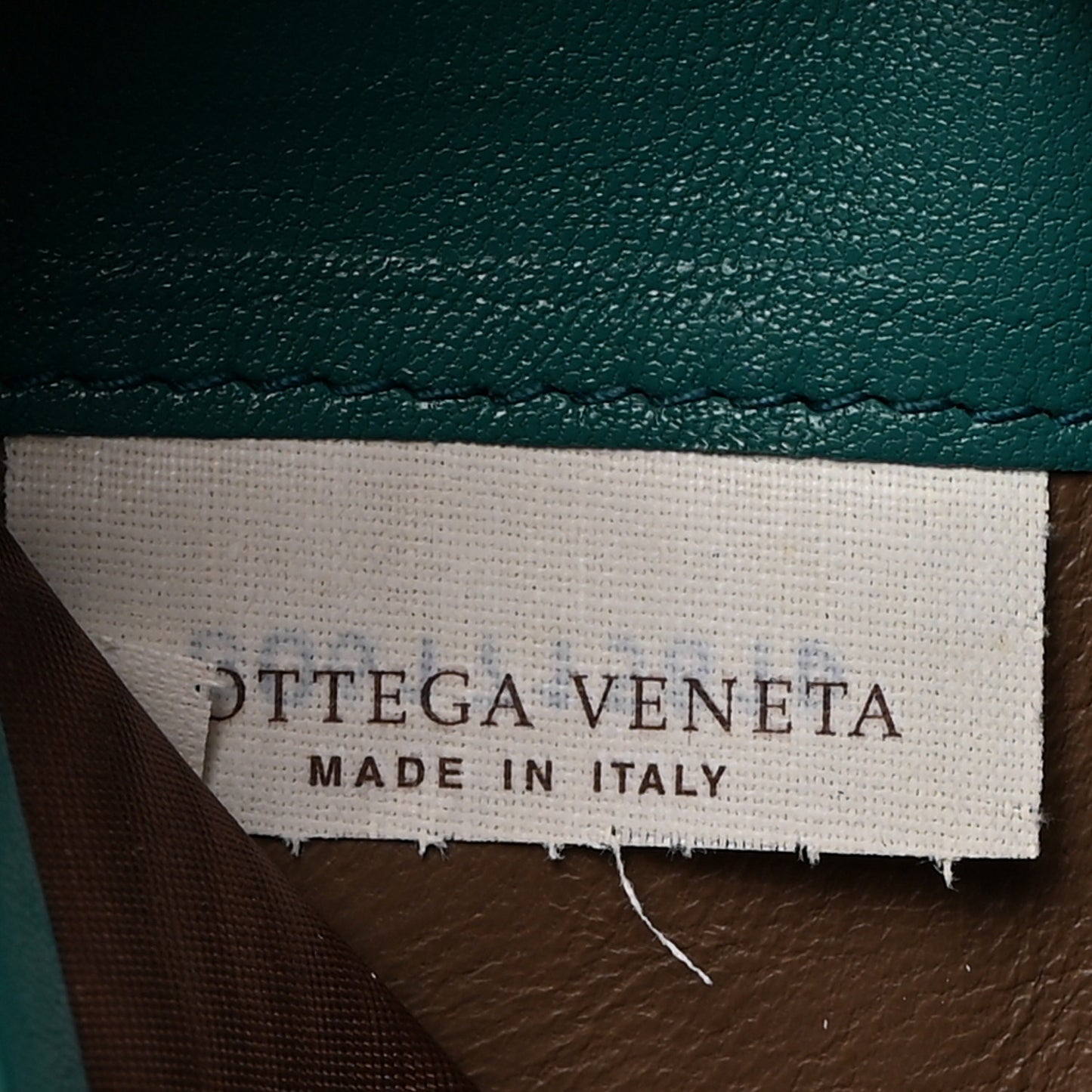 Nappa Intrecciato Zip Around Wallet Mallard