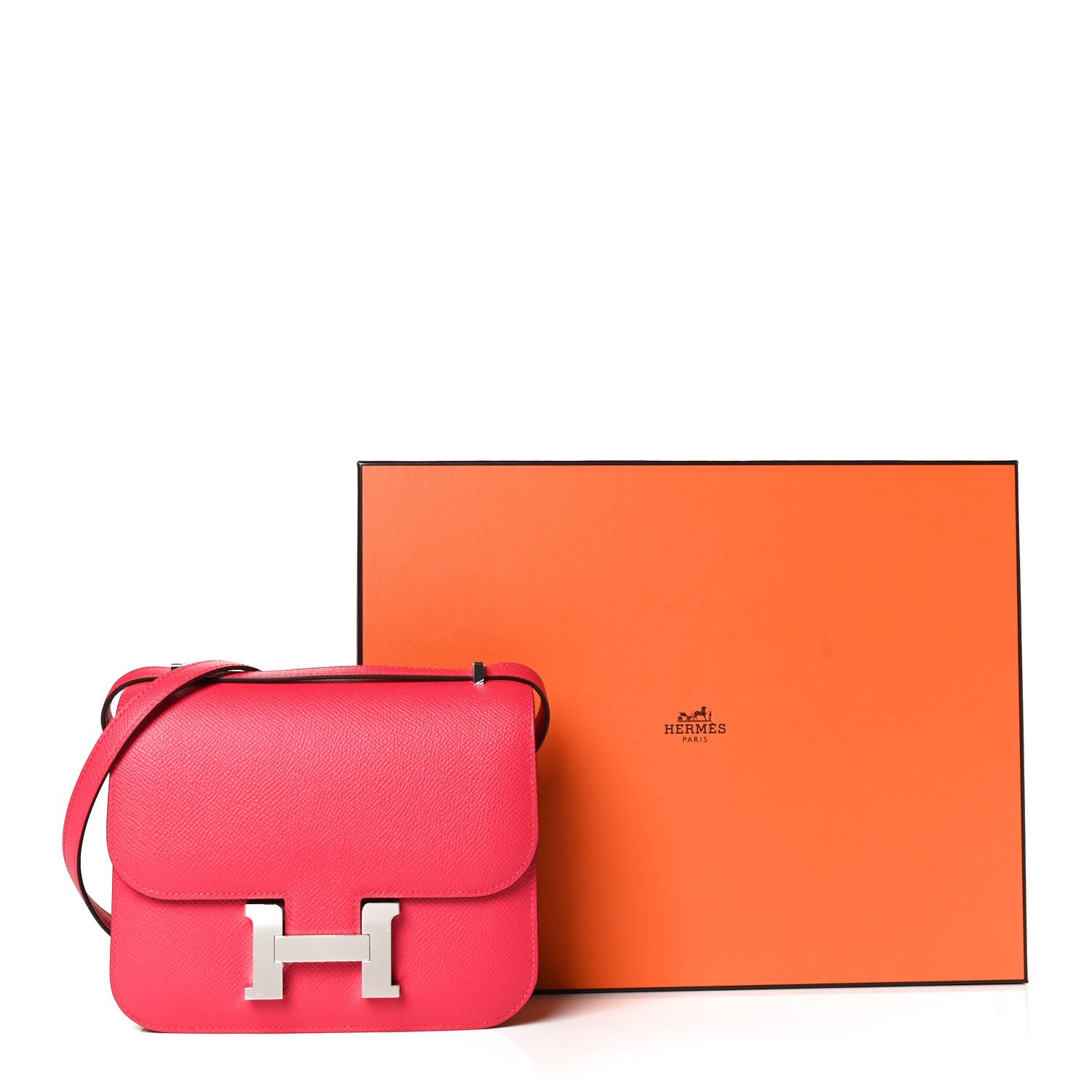 Hermes Epsom Constance 18 Rose Extreme 12 of 12