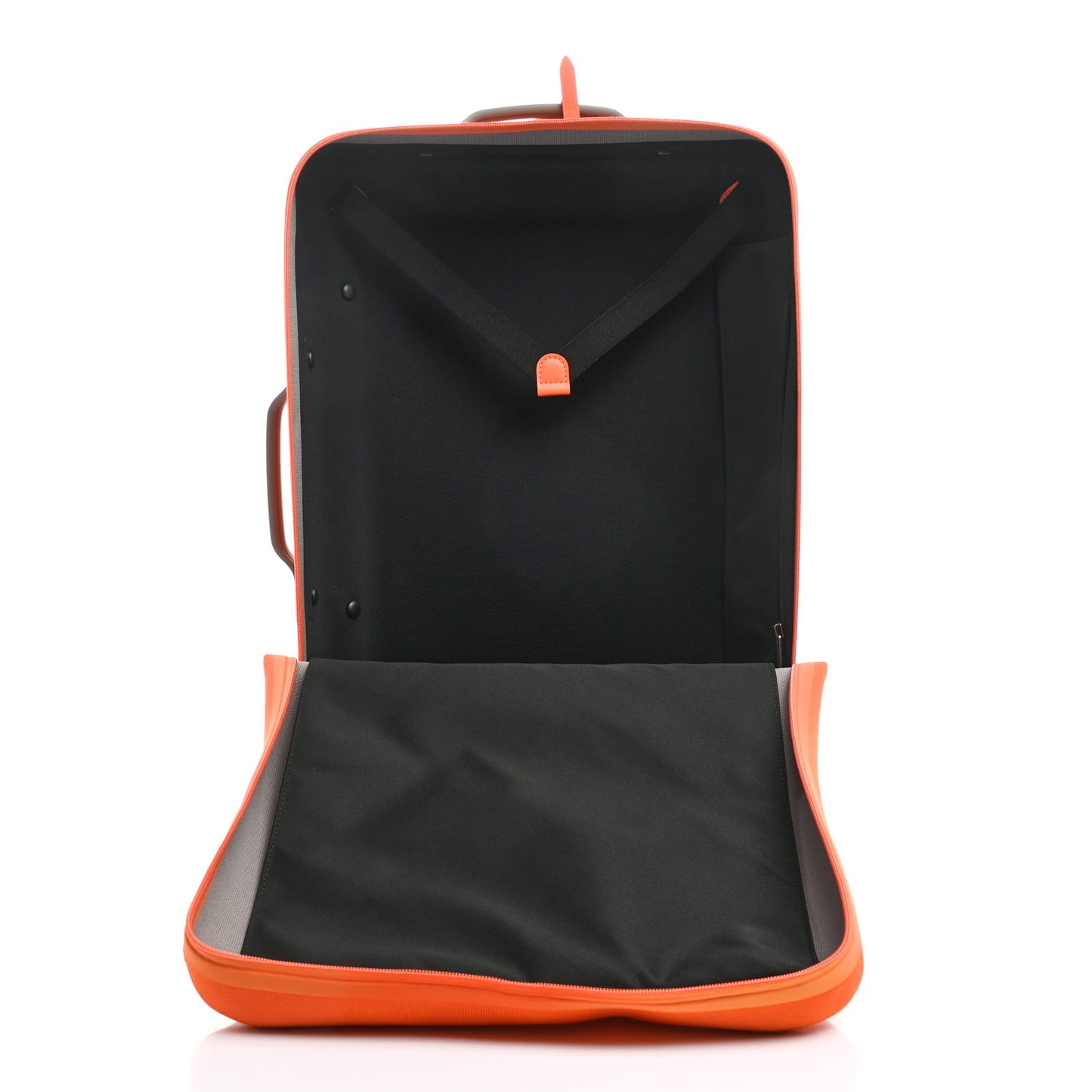 Knit Monogram Horizon Soft 55 Suitcase Orange