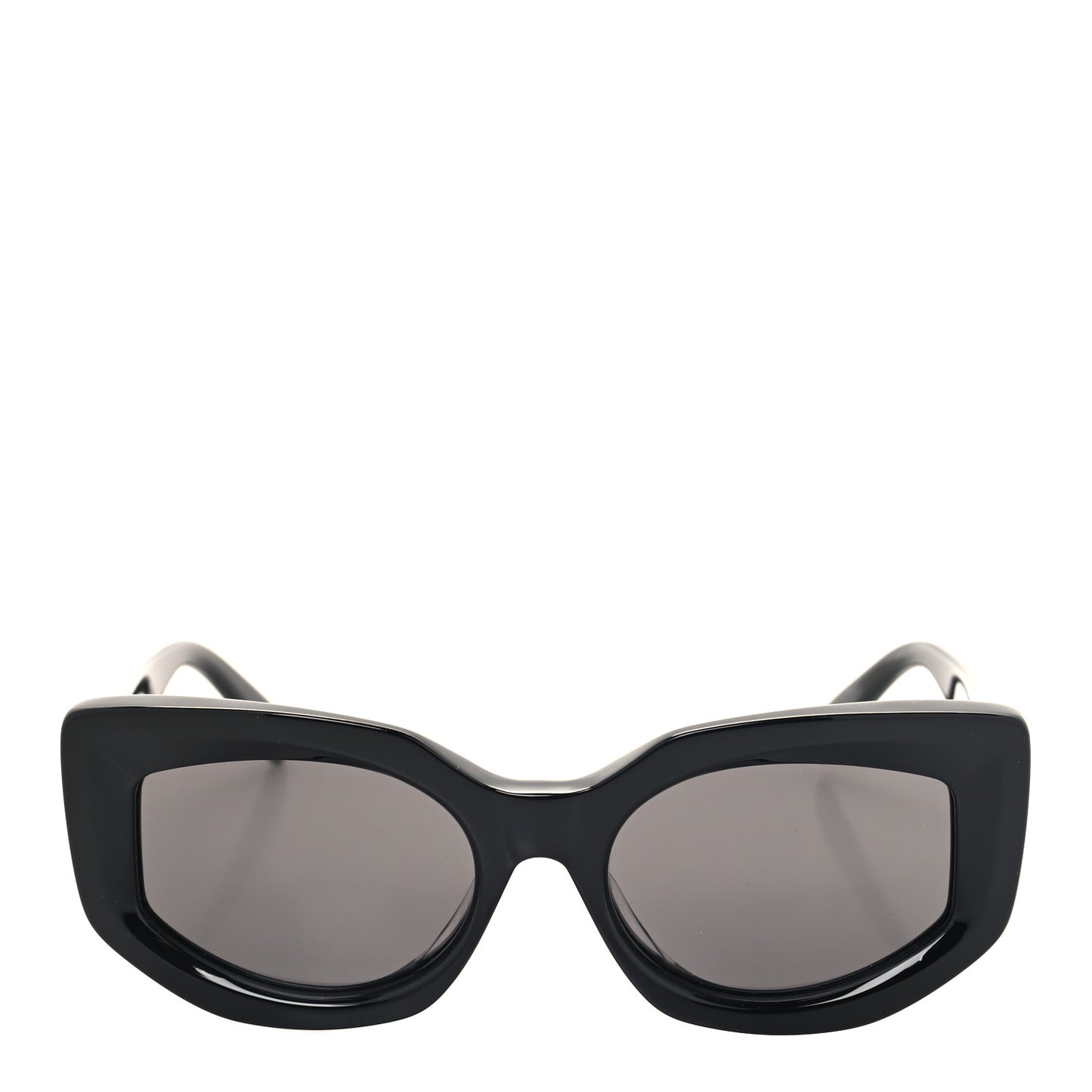 Acetate Bold 3 Dots Sunglasses CL40277F Black