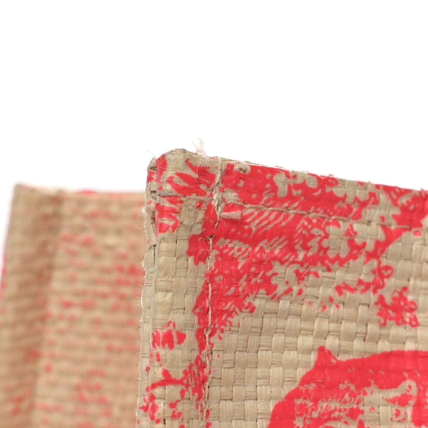 Straw Dioriviera Tote Pink