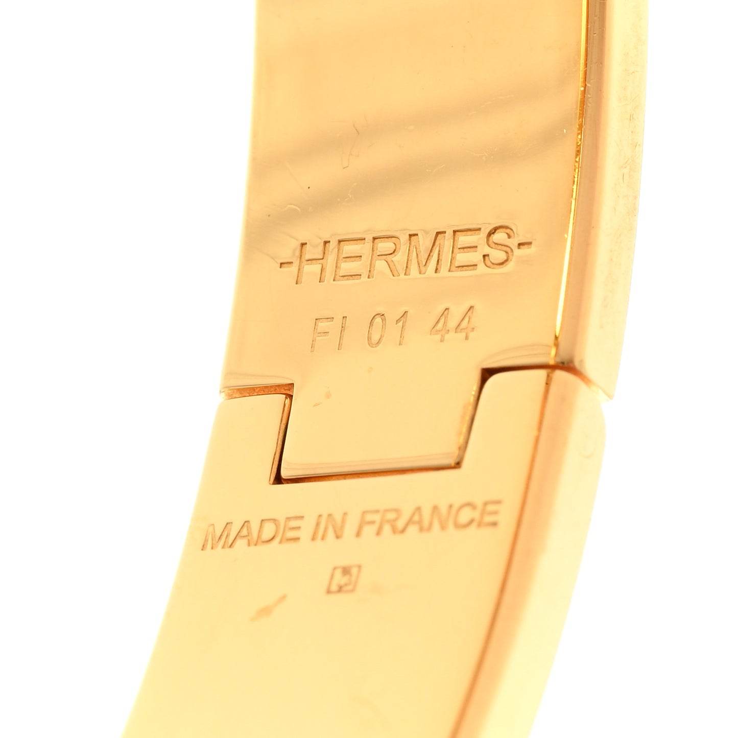 Enamel Narrow Clic Clac H Bracelet PM Rose Dragee